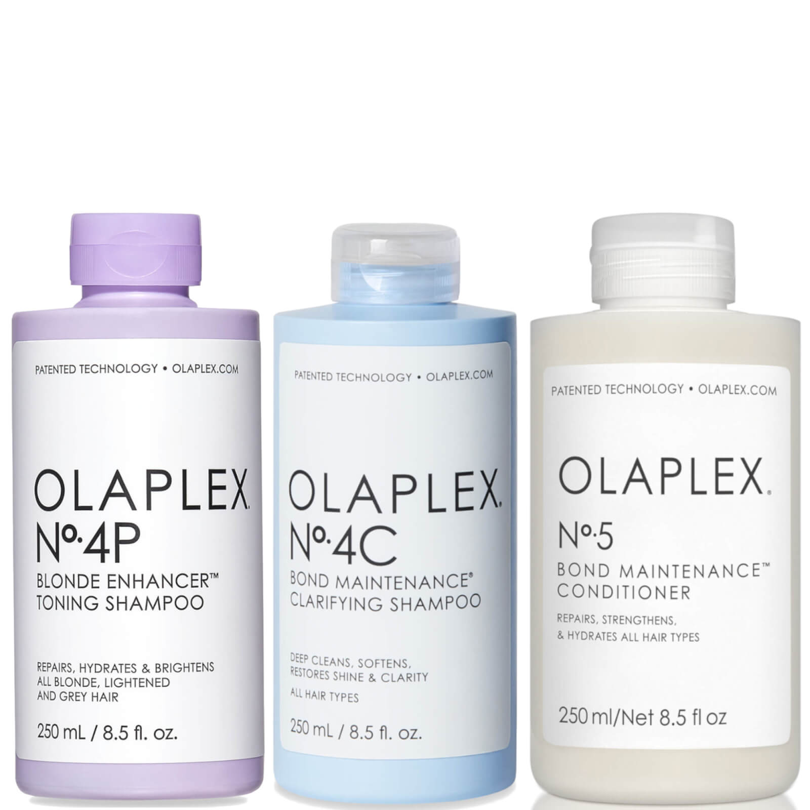 Olaplex Clarifying Shampoo Bundle No.4P, No.4C and No.5