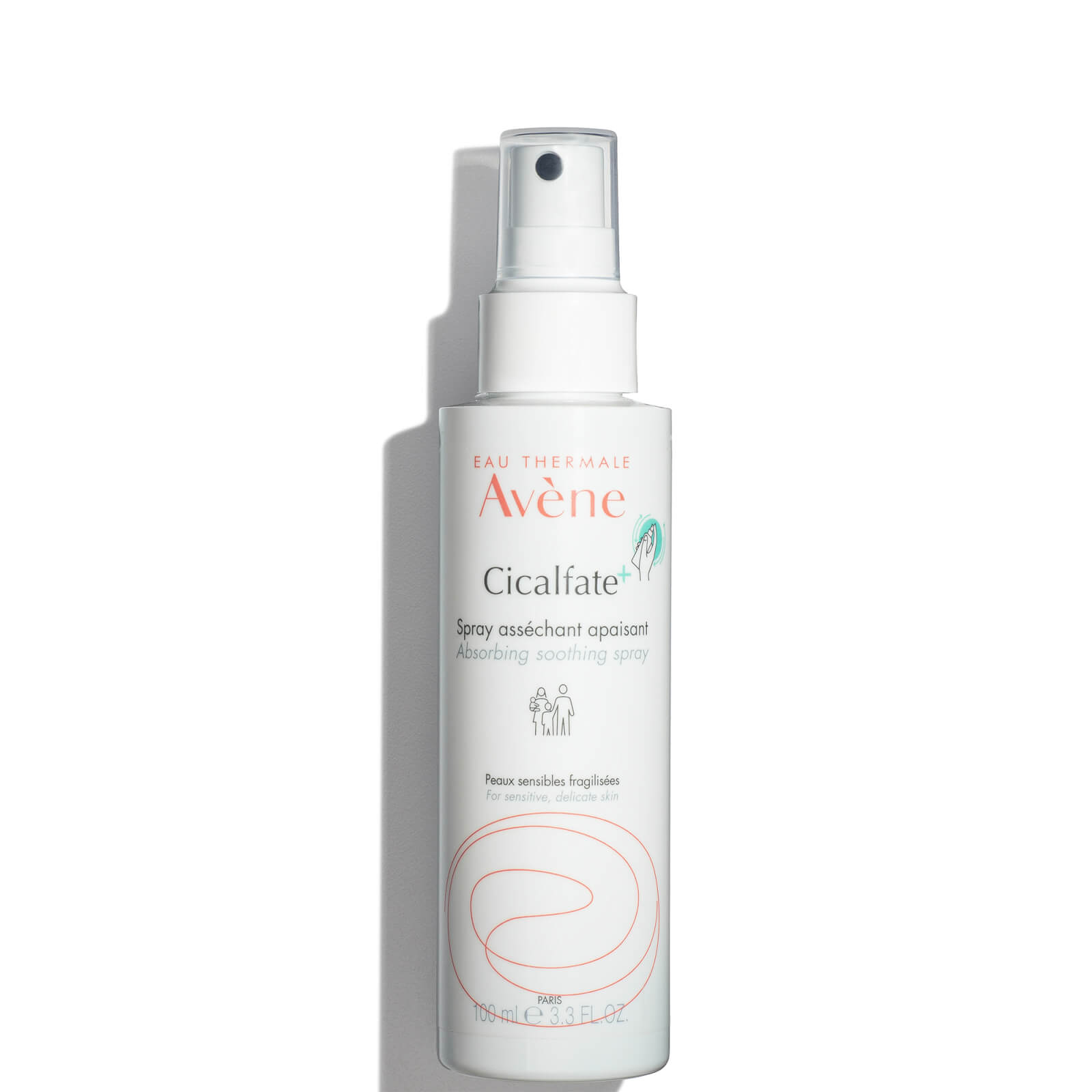 Avene Avène Cicalfate+ Absorbing Soothing Spray 3.3 Fl.oz. In White
