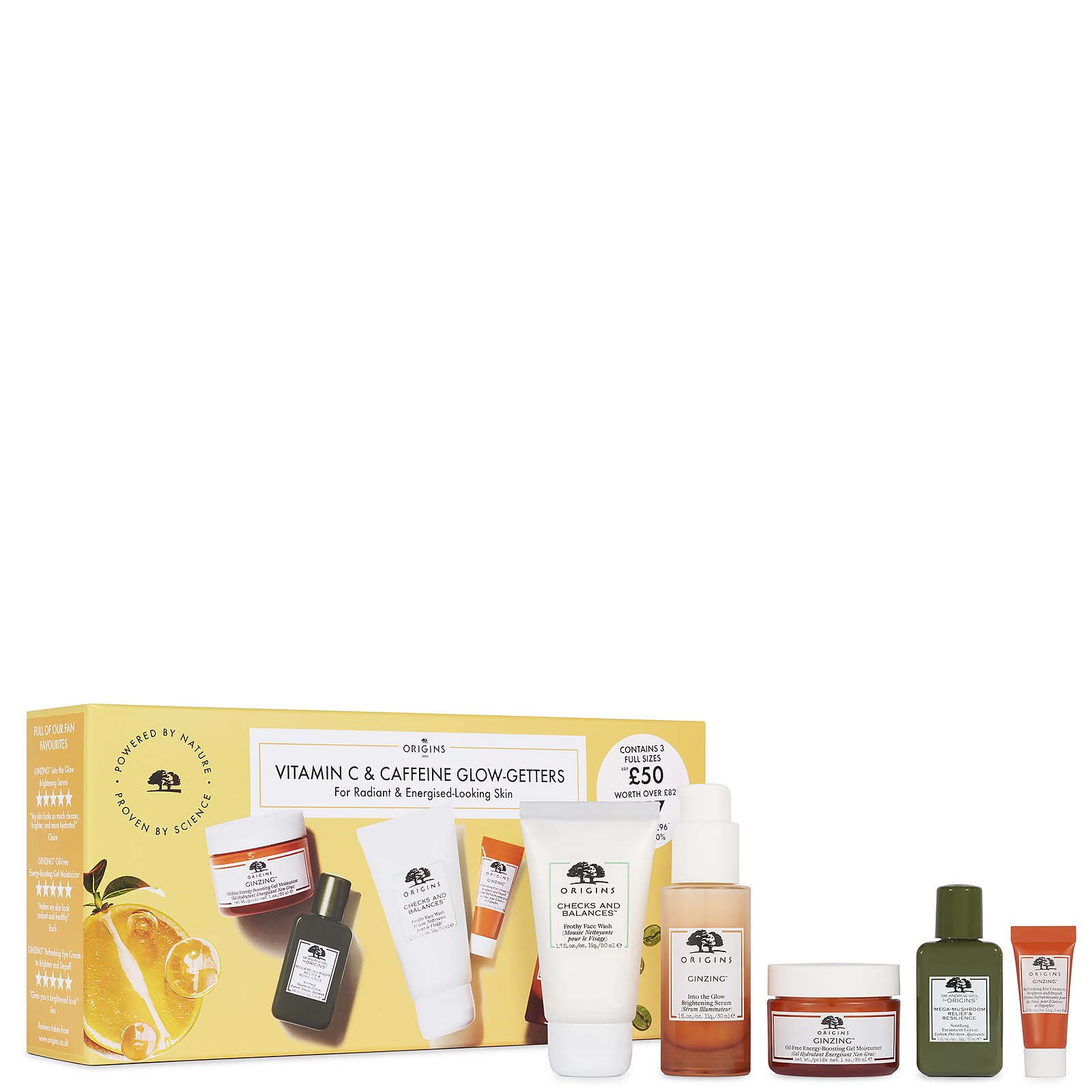 

Origins GinZing Vitamin C and Caffeine Superheroes Set