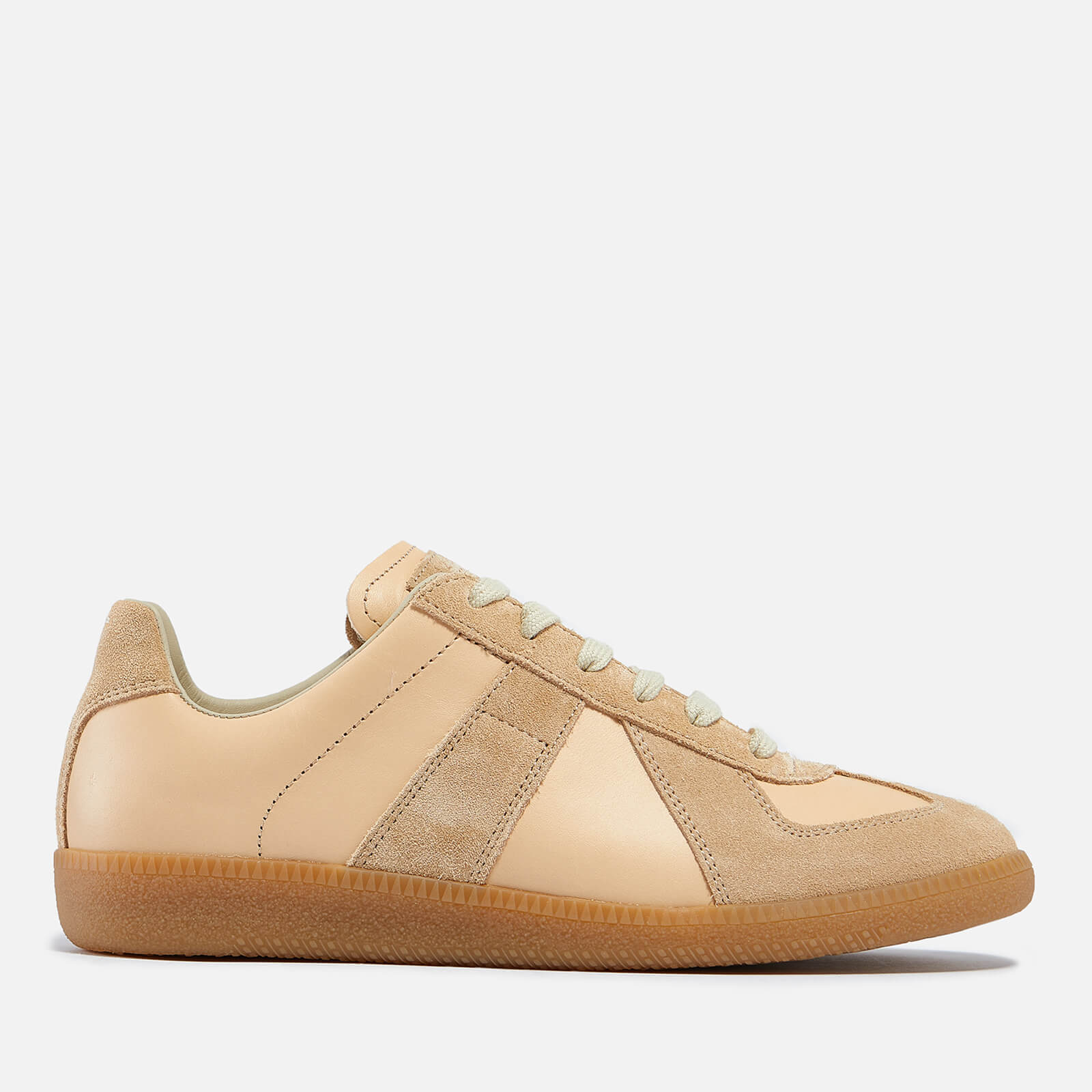 Maison Margiela Replica Suede and Leather Trainers - UK 3