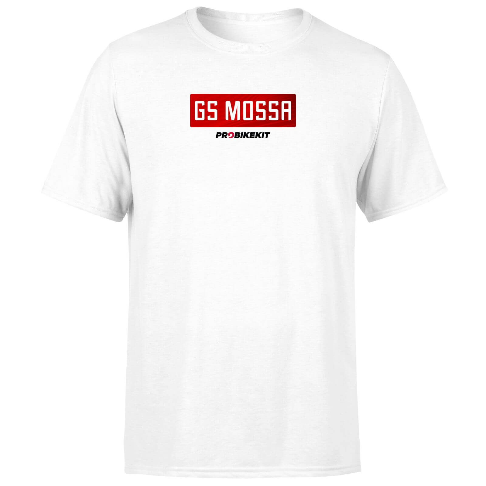 PBK GS Mossa Boxed Chest Logo Men's T-Shirt - White - XXL - White