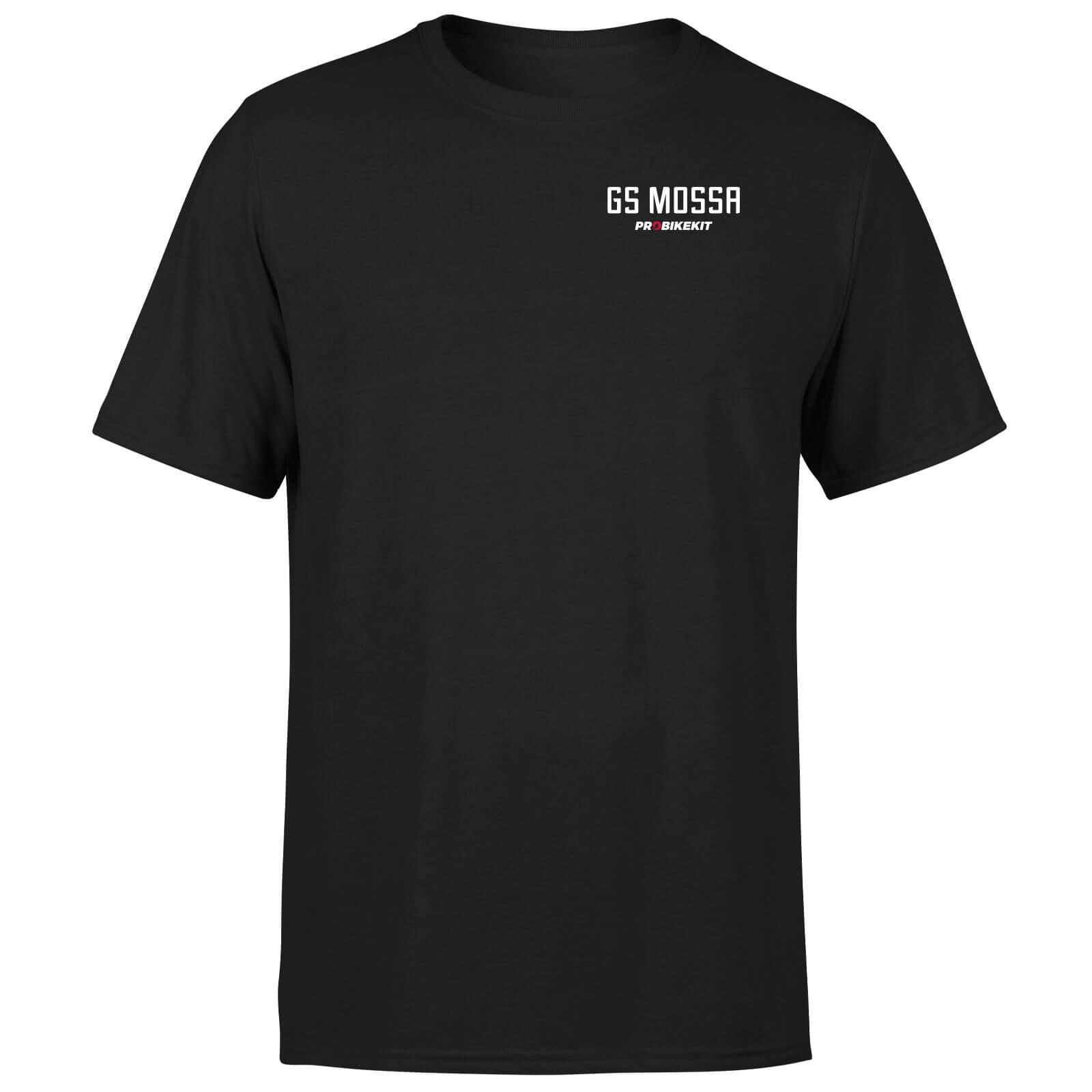 PBK GS Mossa Pocket Print Aqua Wave Men's T-Shirt - Black - M - Schwarz