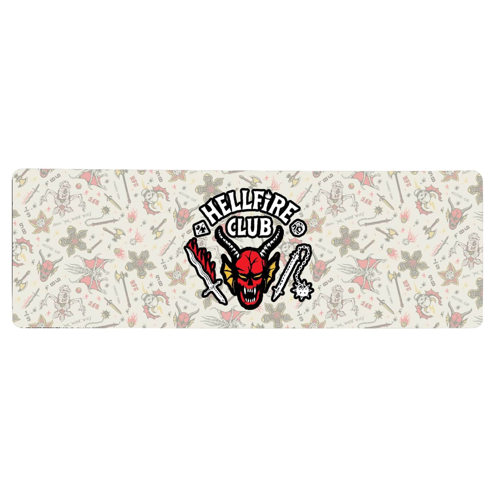 Stranger Things Hellfire Club Icons Gaming Mouse Mat - Medium
