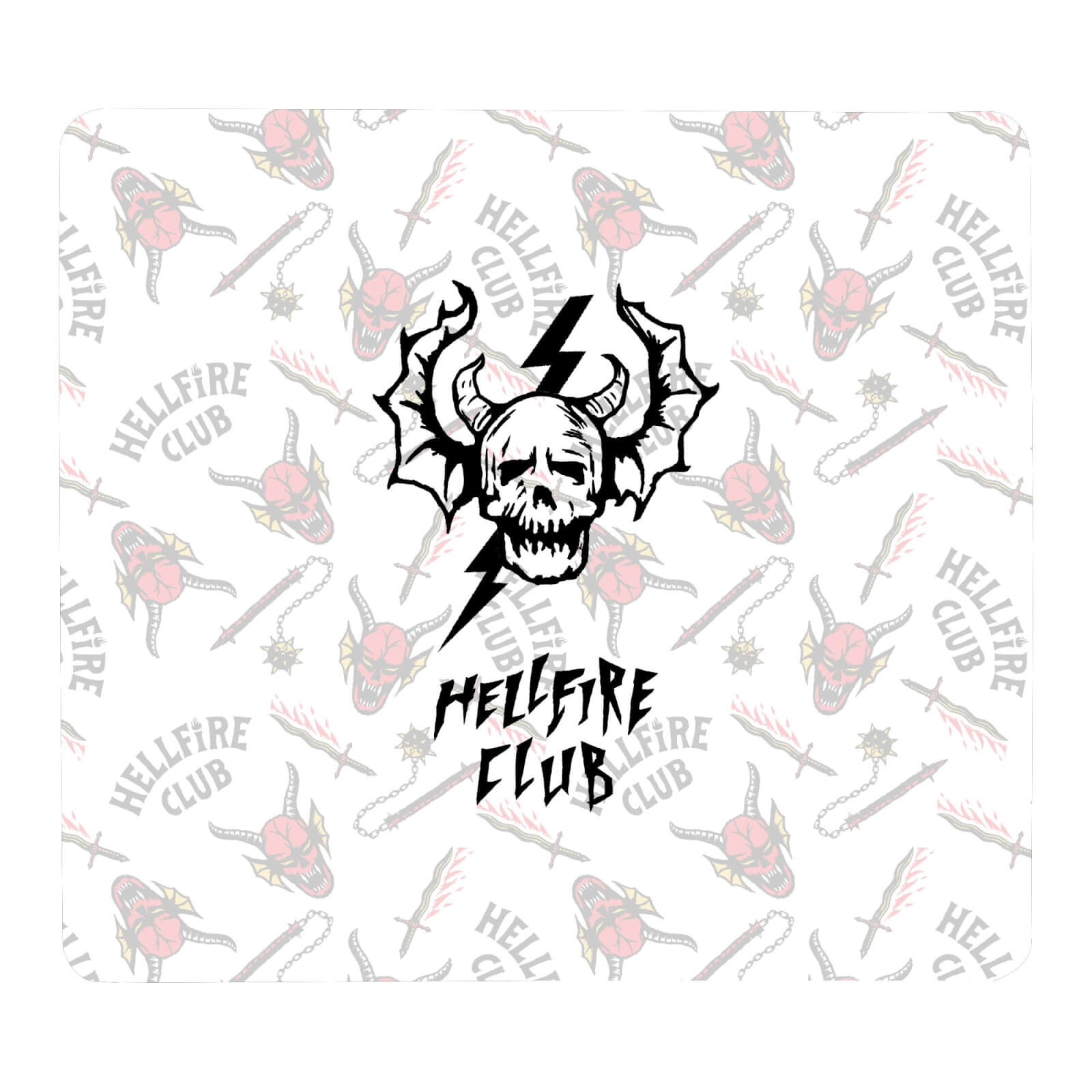 

Stranger Things Hellfire Club Logo Gaming Mouse Mat - Small