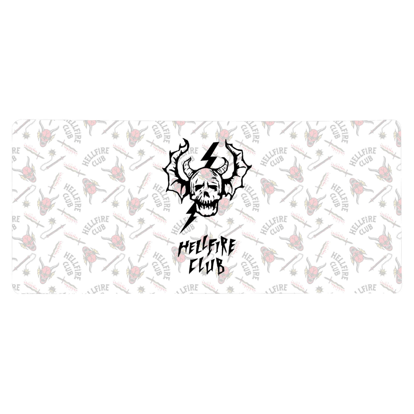 Stranger Things Hellfire Club Logo Gaming Mouse Mat - Large