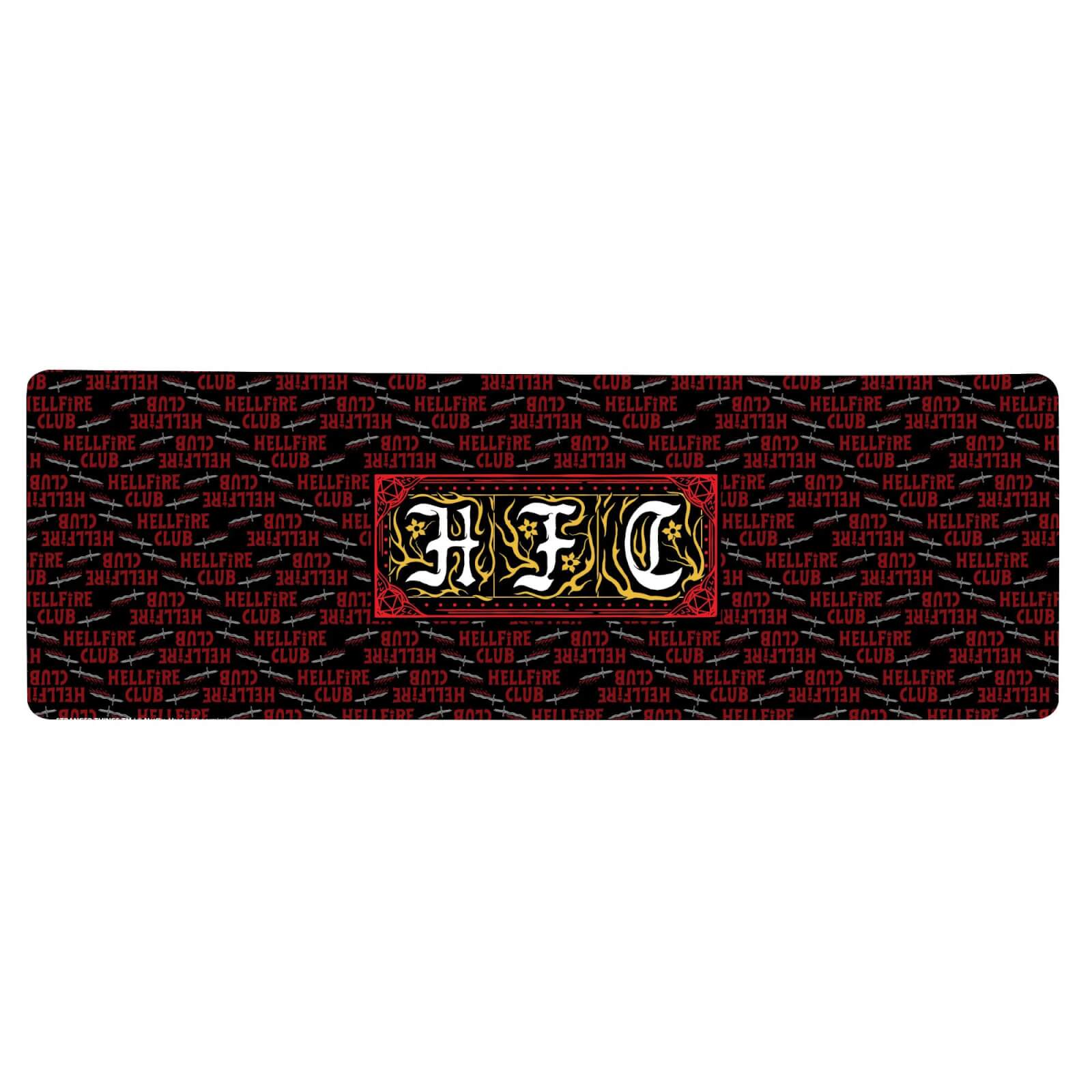 Stranger Things Hellfire Club Text Gaming Mouse Mat - Medium
