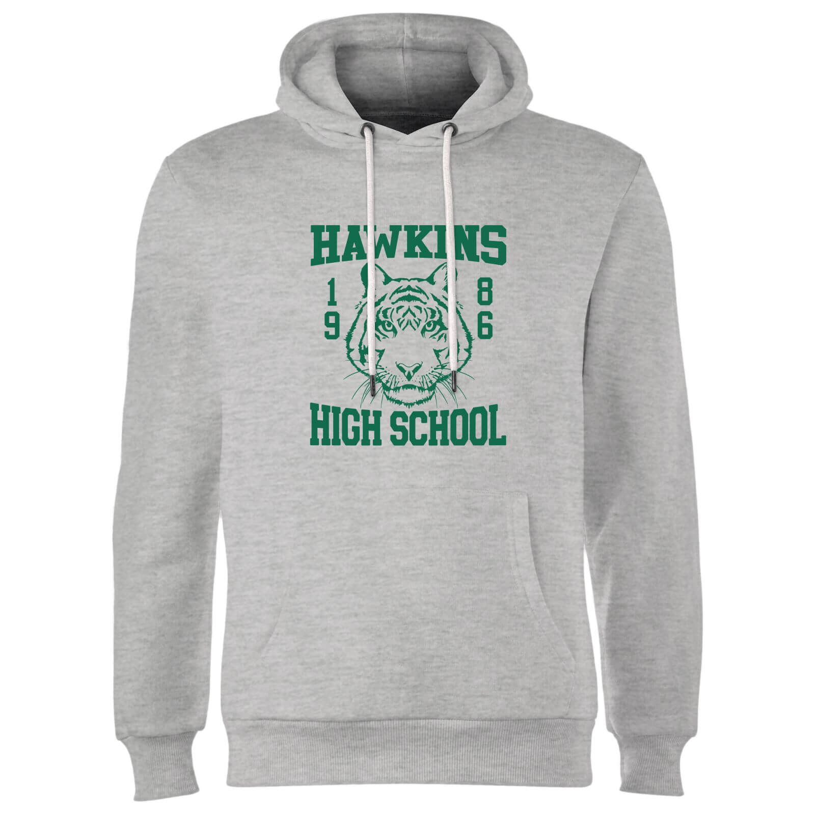 Stranger Things Hawkins High School Hoodie - Grey - L