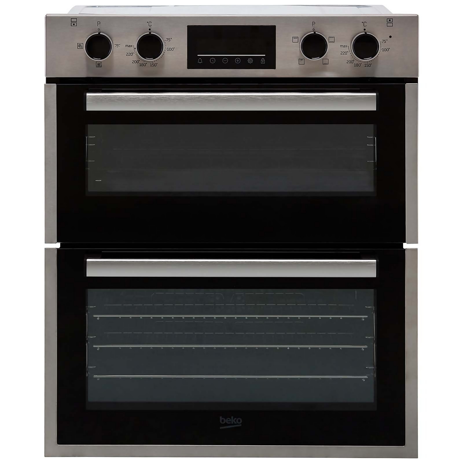 Photo of Beko Recyclednet™ Bbtf26300x Built Under Electric Double Oven - Stainless Steel - A/a Rated