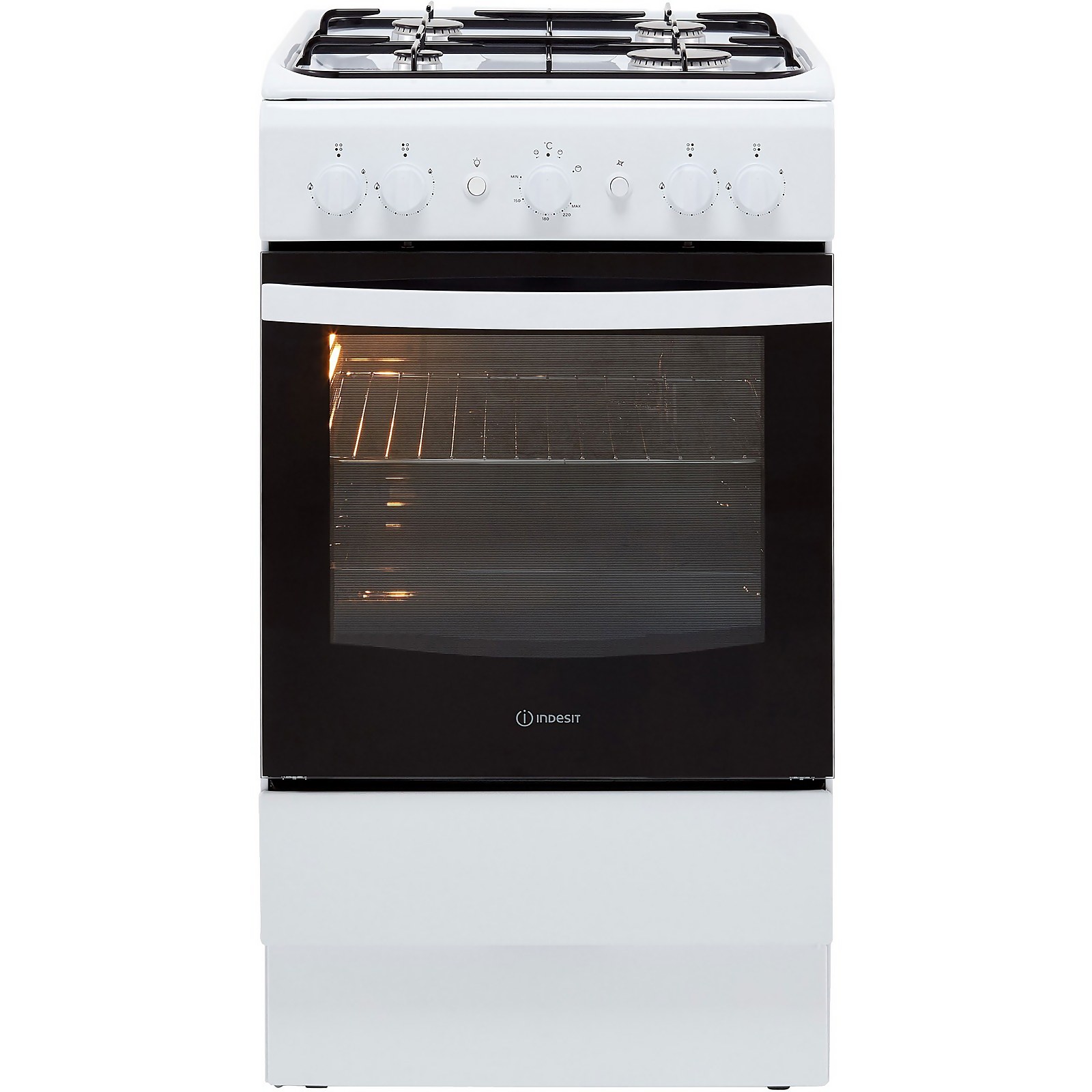 Photo of Indesit Cloe Is5g1kmw 50cm Gas Cooker - White