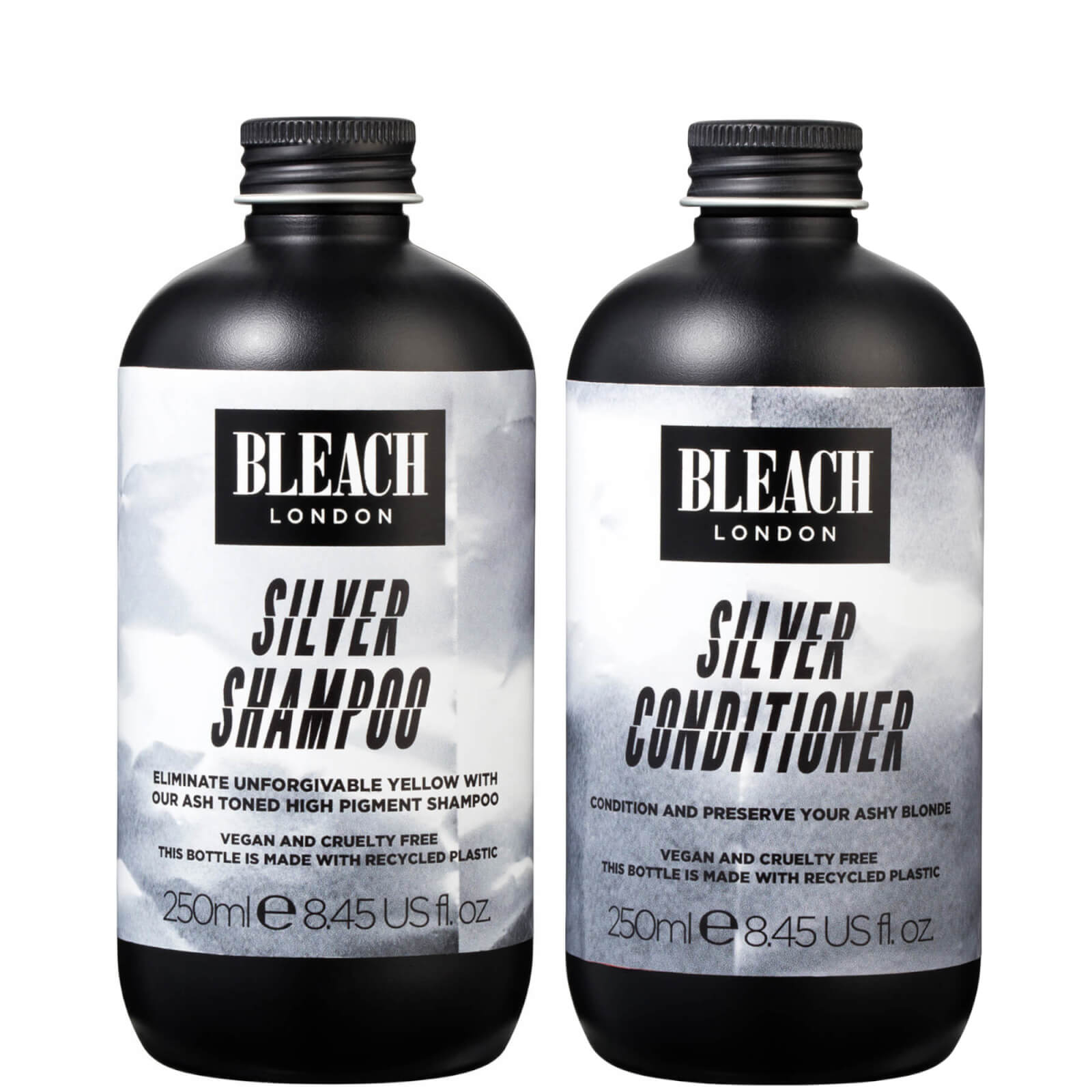 Image of BLEACH LONDON Silver Shampoo and Conditioner Duo