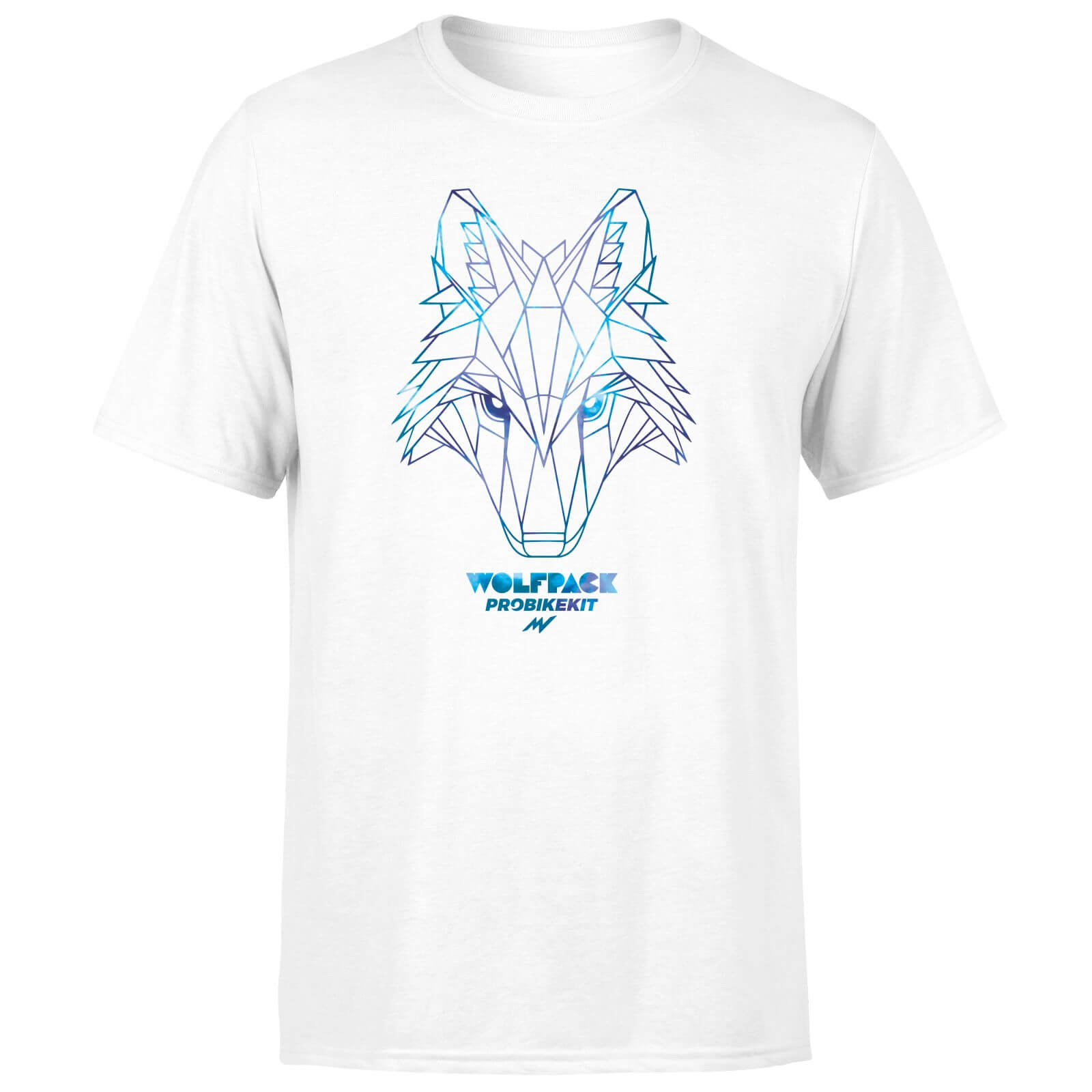Wolfpack Galaxy Chest Men's T-Shirt - White - 4XL - White