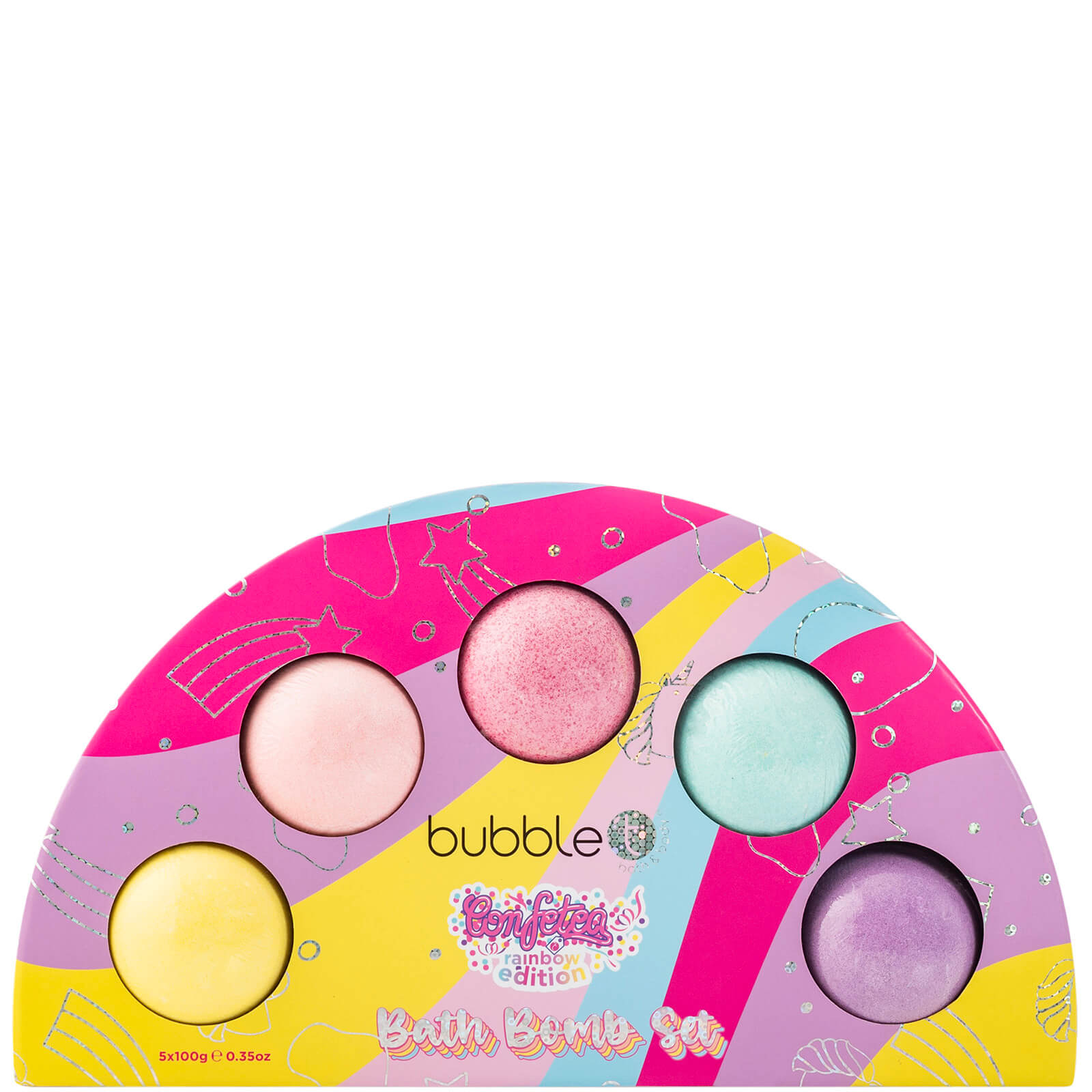 

Bubble T Rainbow Fizzer Set