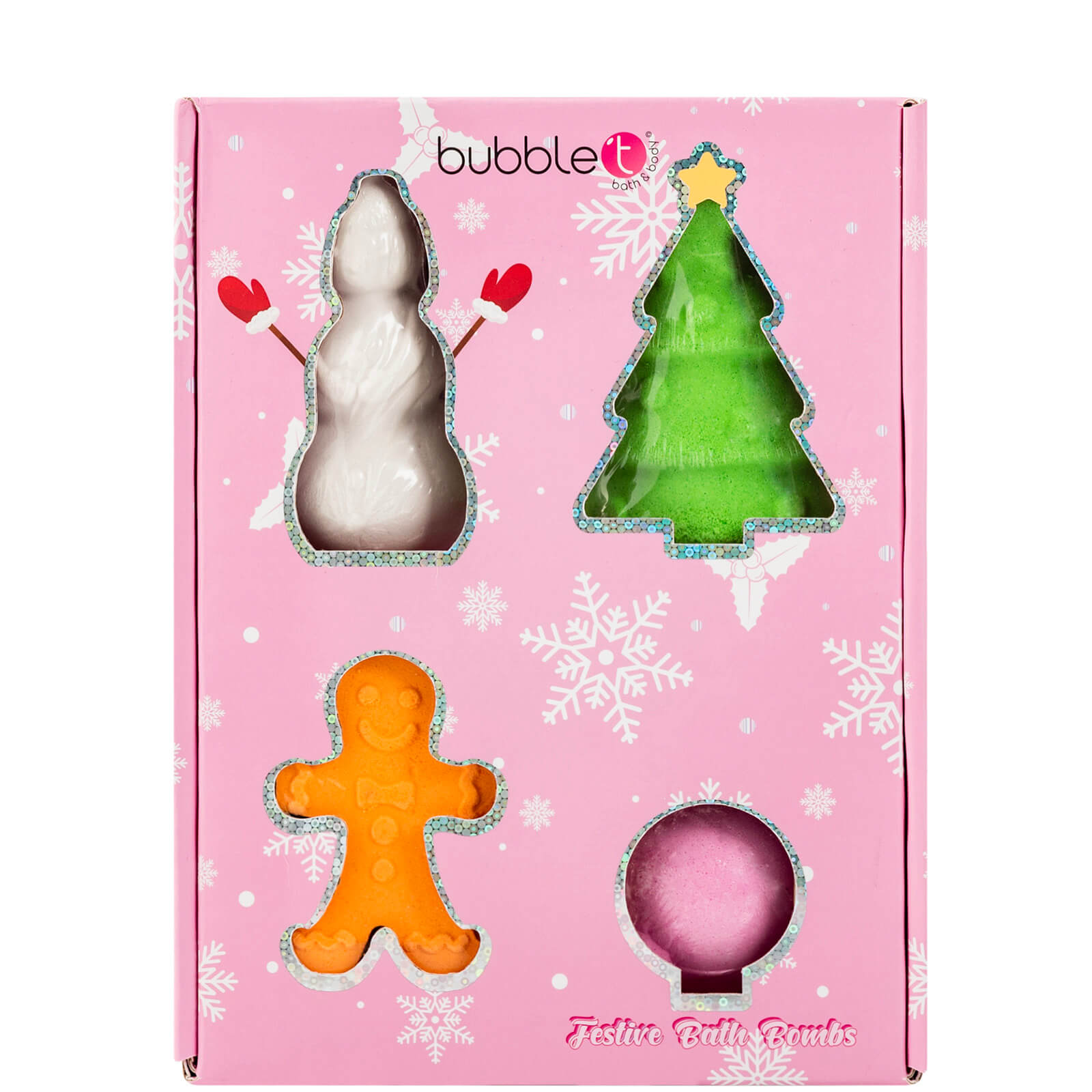 

Bubble T Festive Shaped Bath Fizzers