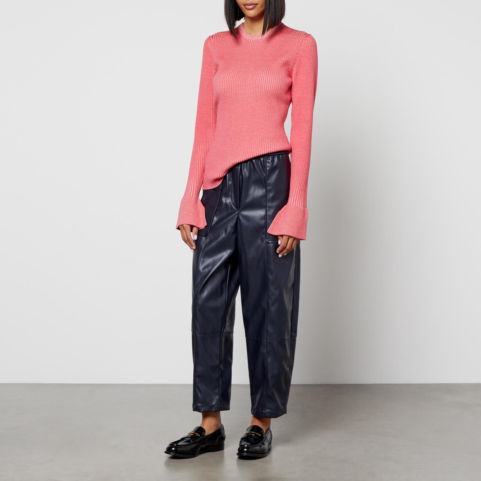 3.1 Phillip Lim Ribbed Wool Jumper - L F221 7694bclra605 General Clothing, Pink