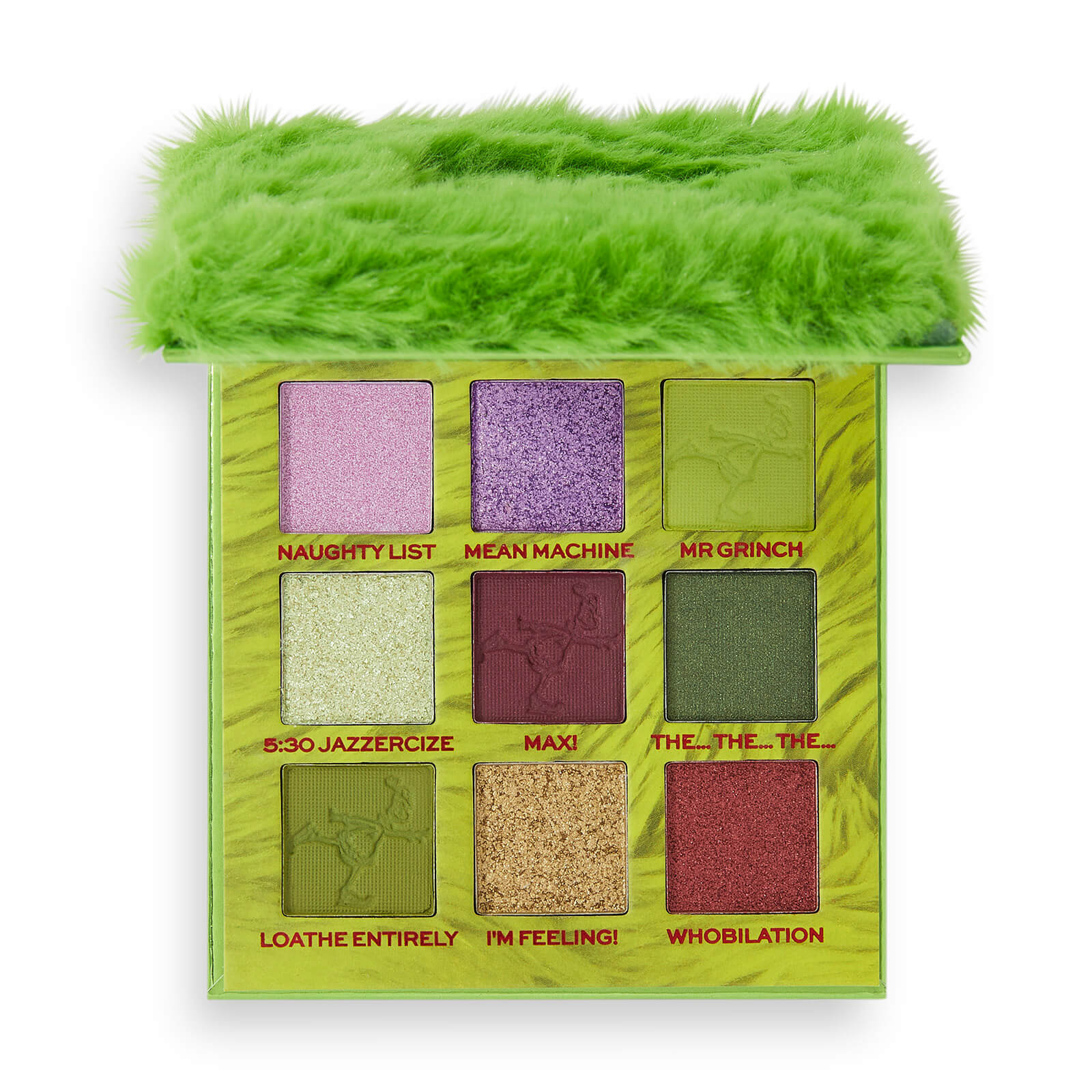 

Makeup Revolution The Grinch x Revolution Mean One Shadow Palette