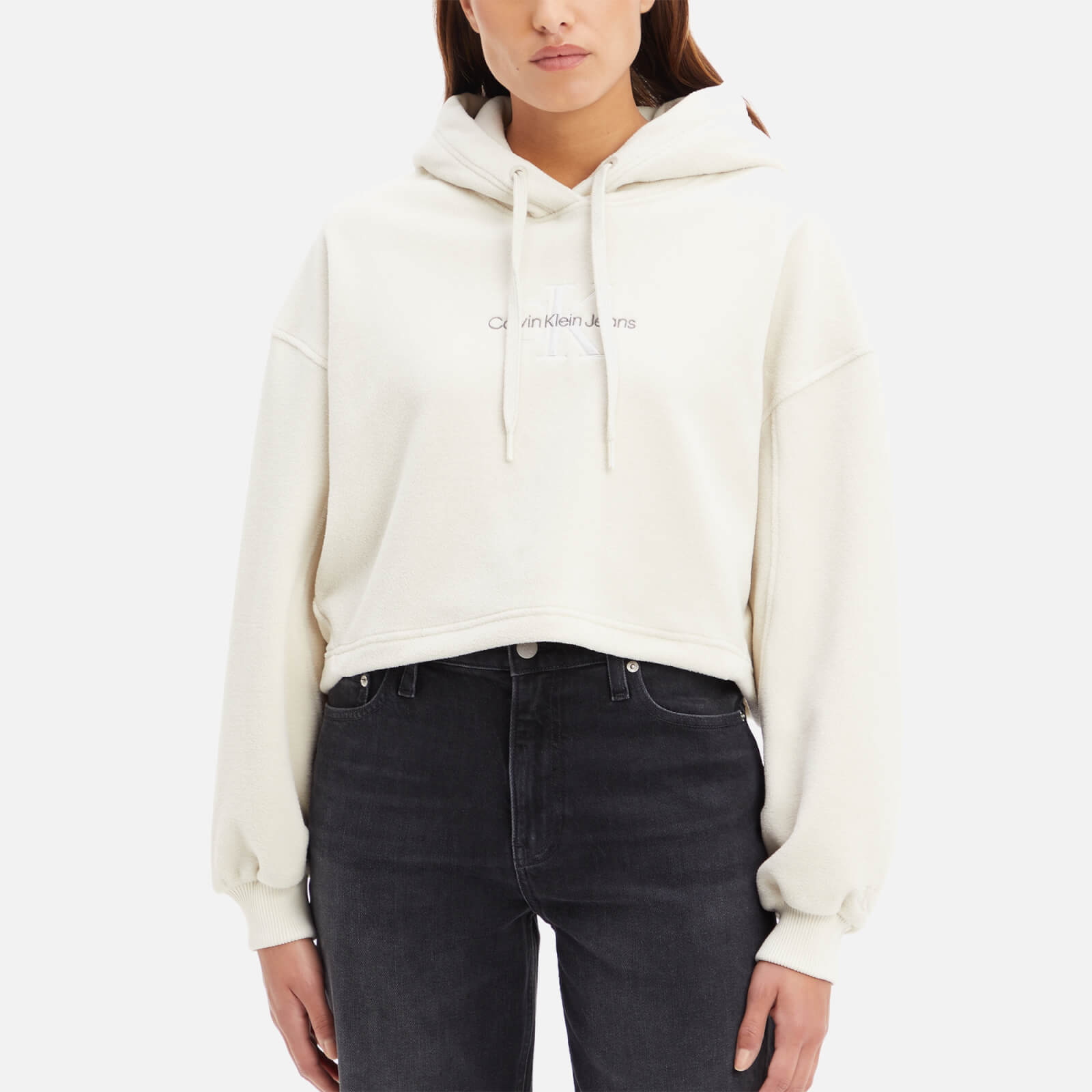 Calvin Klein Jeans Polar Logo Fleece Hoodie