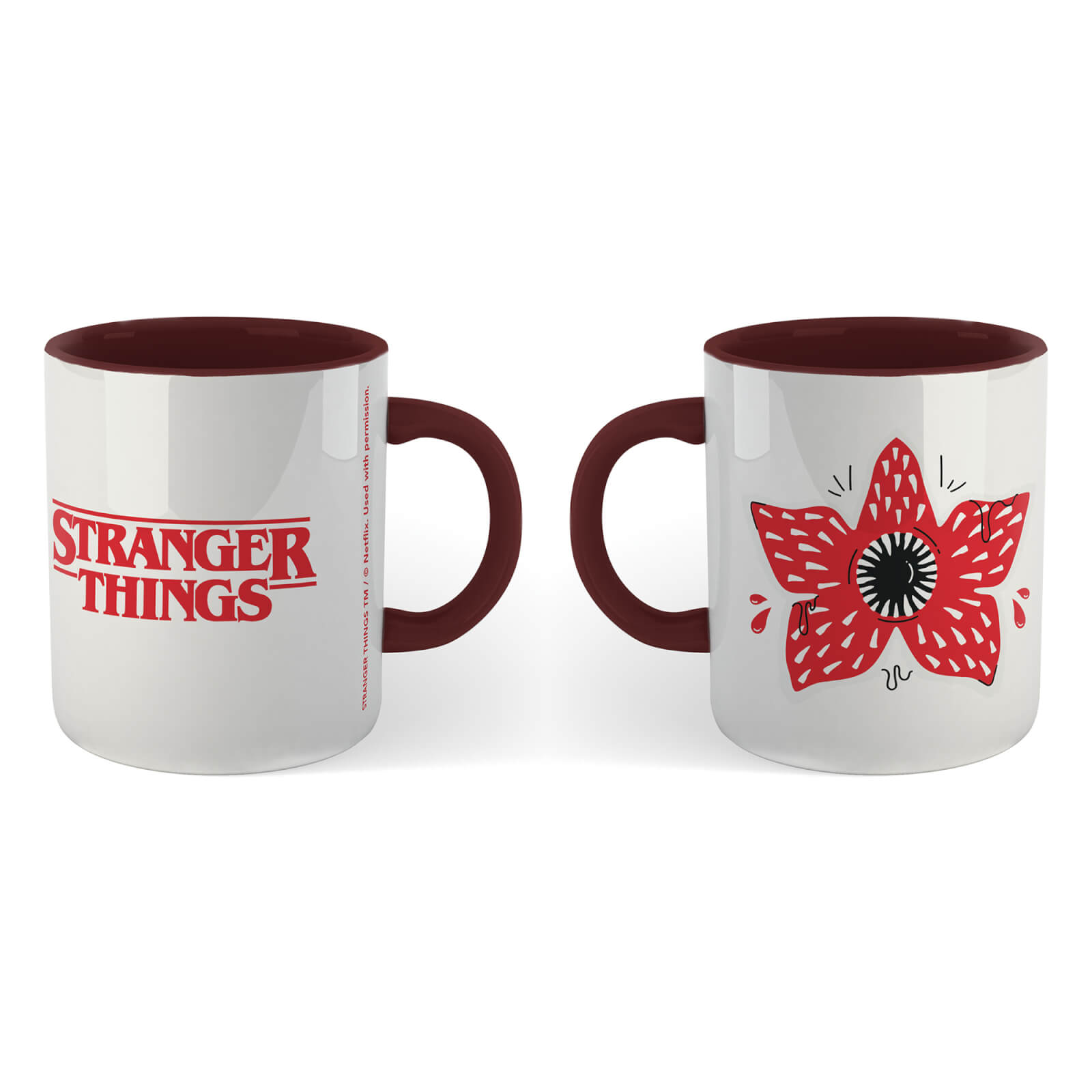 

Stranger Things Demogorgon Mug - Burgundy