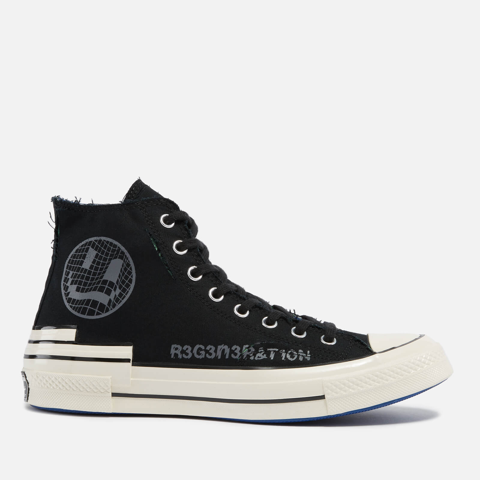 Converse Chuck 70 See Beyond Hacked Heel Canvas Trainers - UK 10