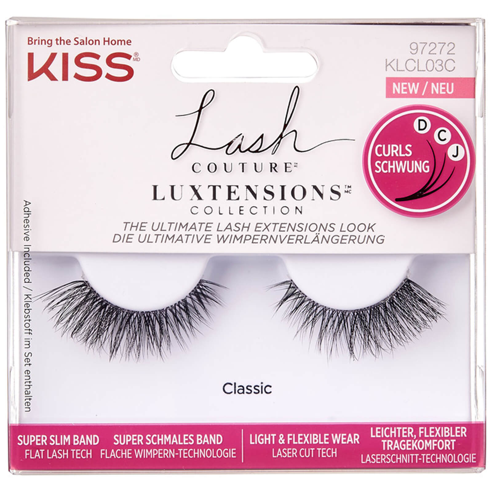 KISS Lash Couture LuXtension (Various Options) - Classic