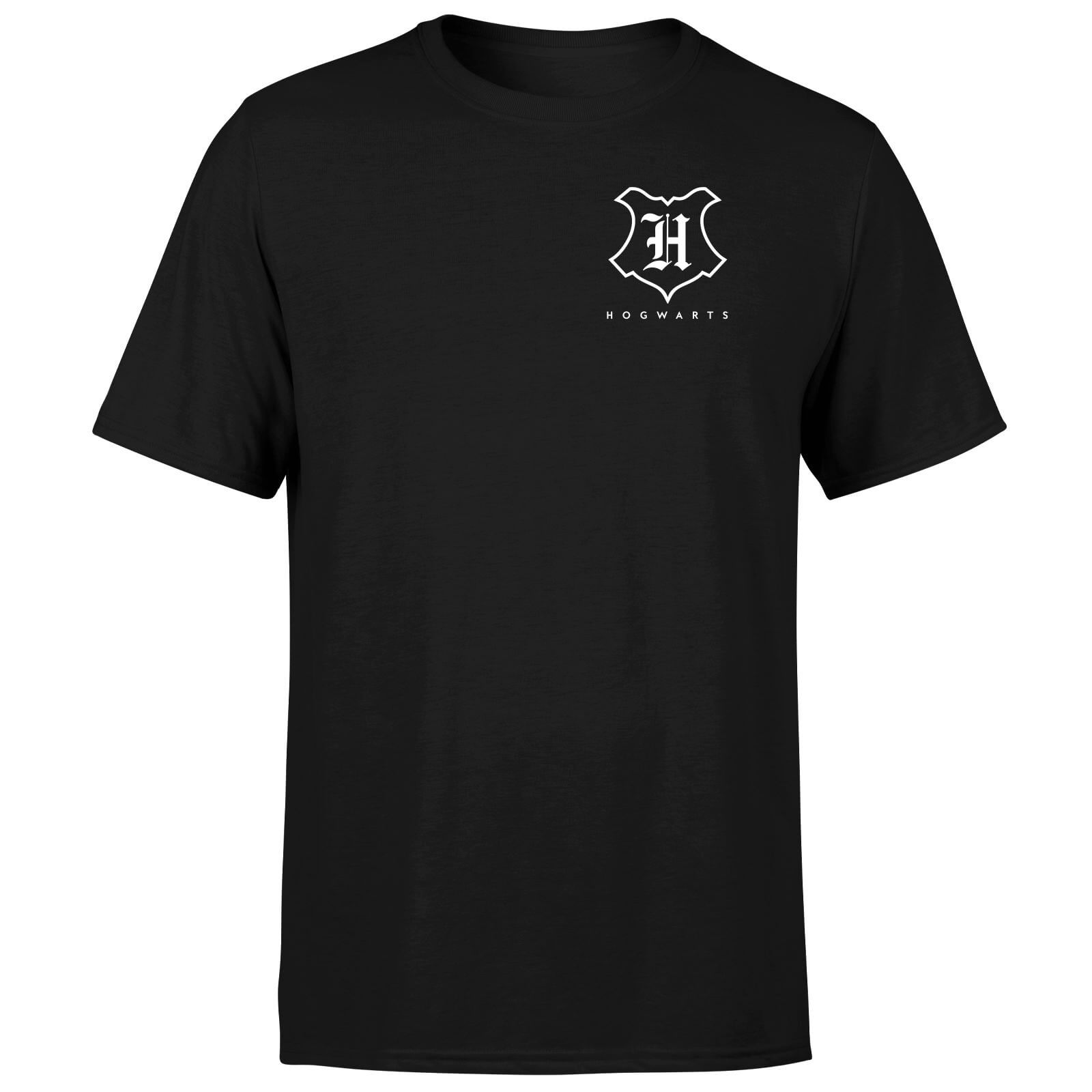 Harry Potter Ombre Hogwarts Sigil Men's T-Shirt - Black - S - Black