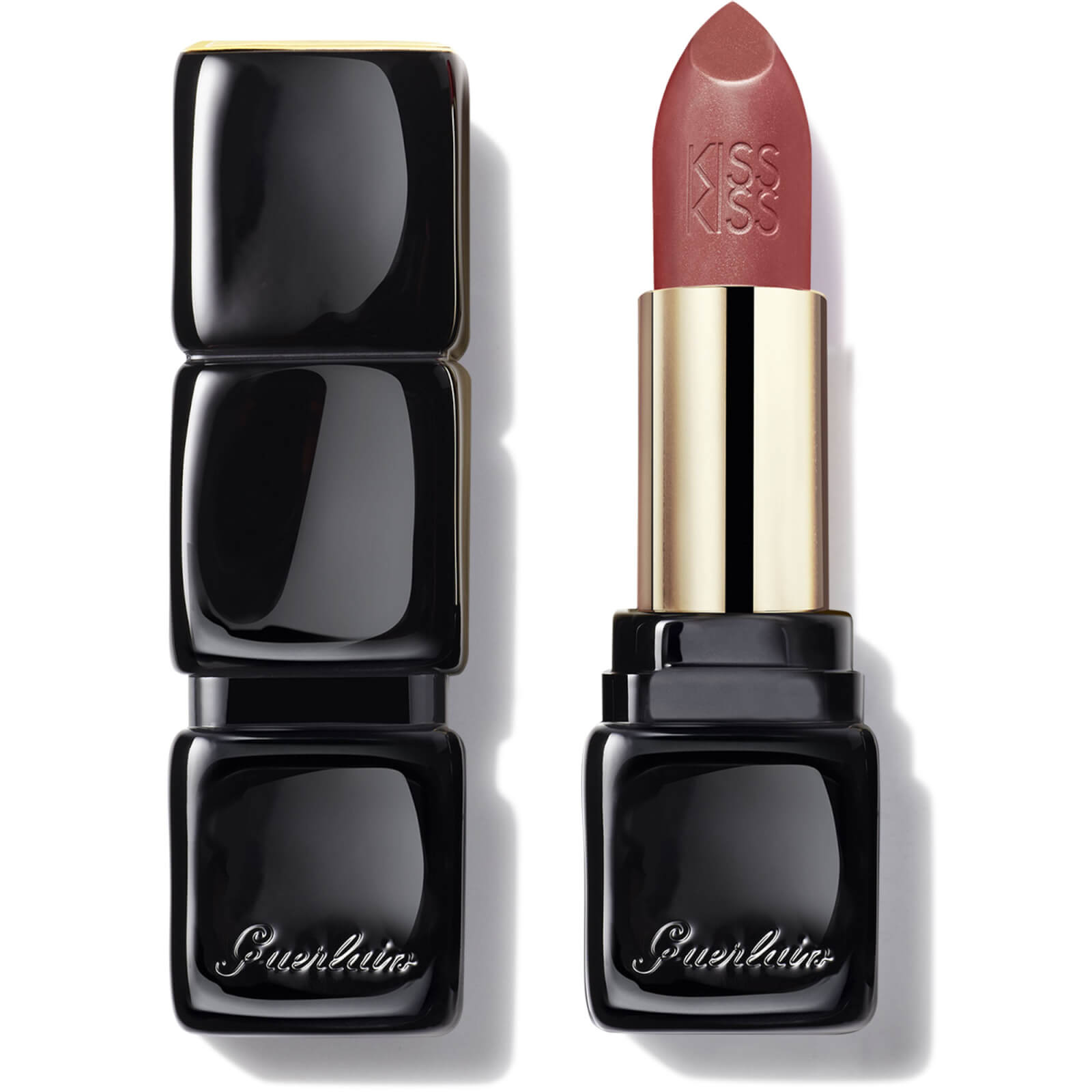Photos - Lipstick & Lip Gloss Guerlain Kisskiss Shaping Cream Lip Colour 3.5g  - 369 Ros (Various Shades)