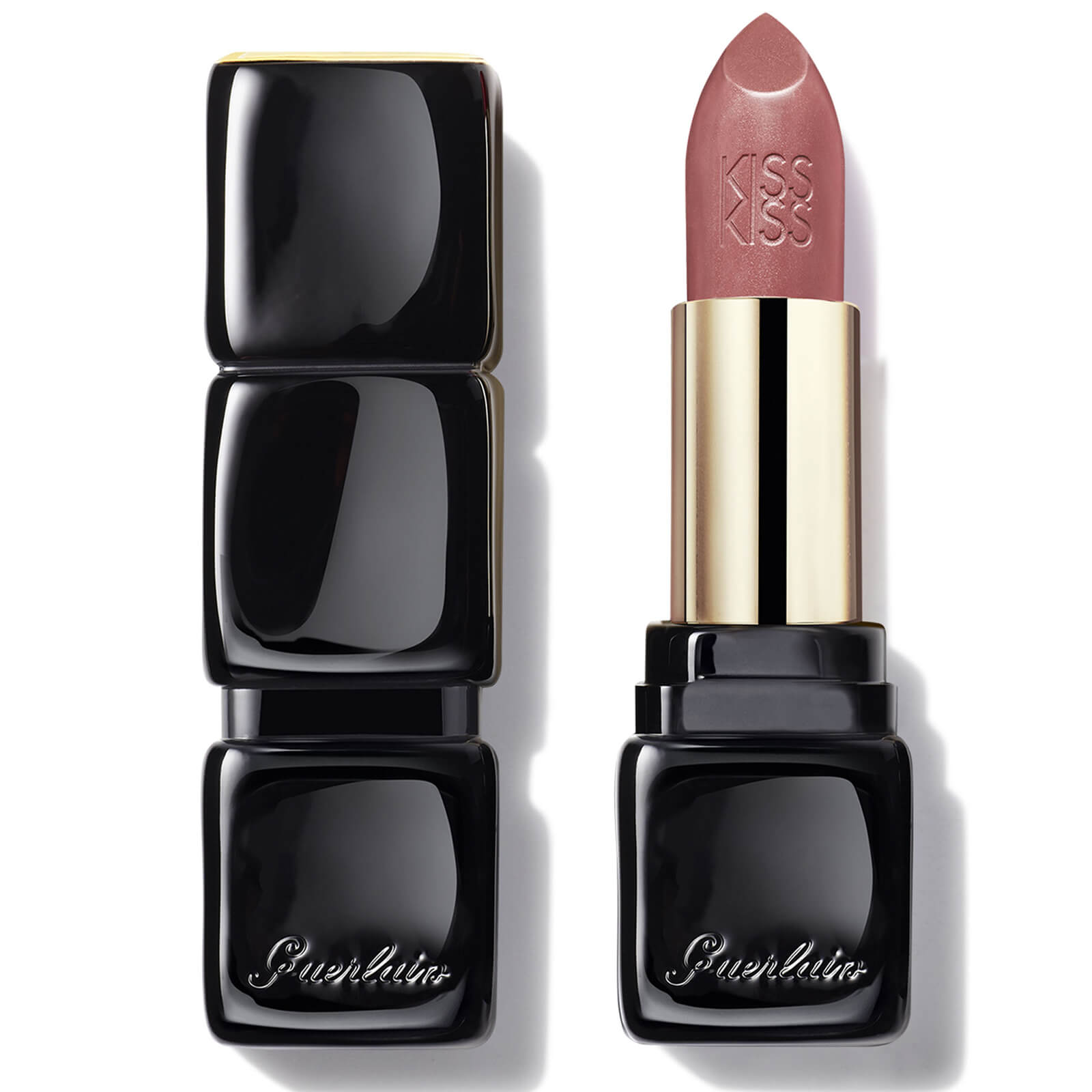 Photos - Lipstick & Lip Gloss Guerlain Kisskiss Shaping Cream Lip Colour 3.5g  - 308 Nud (Various Shades)