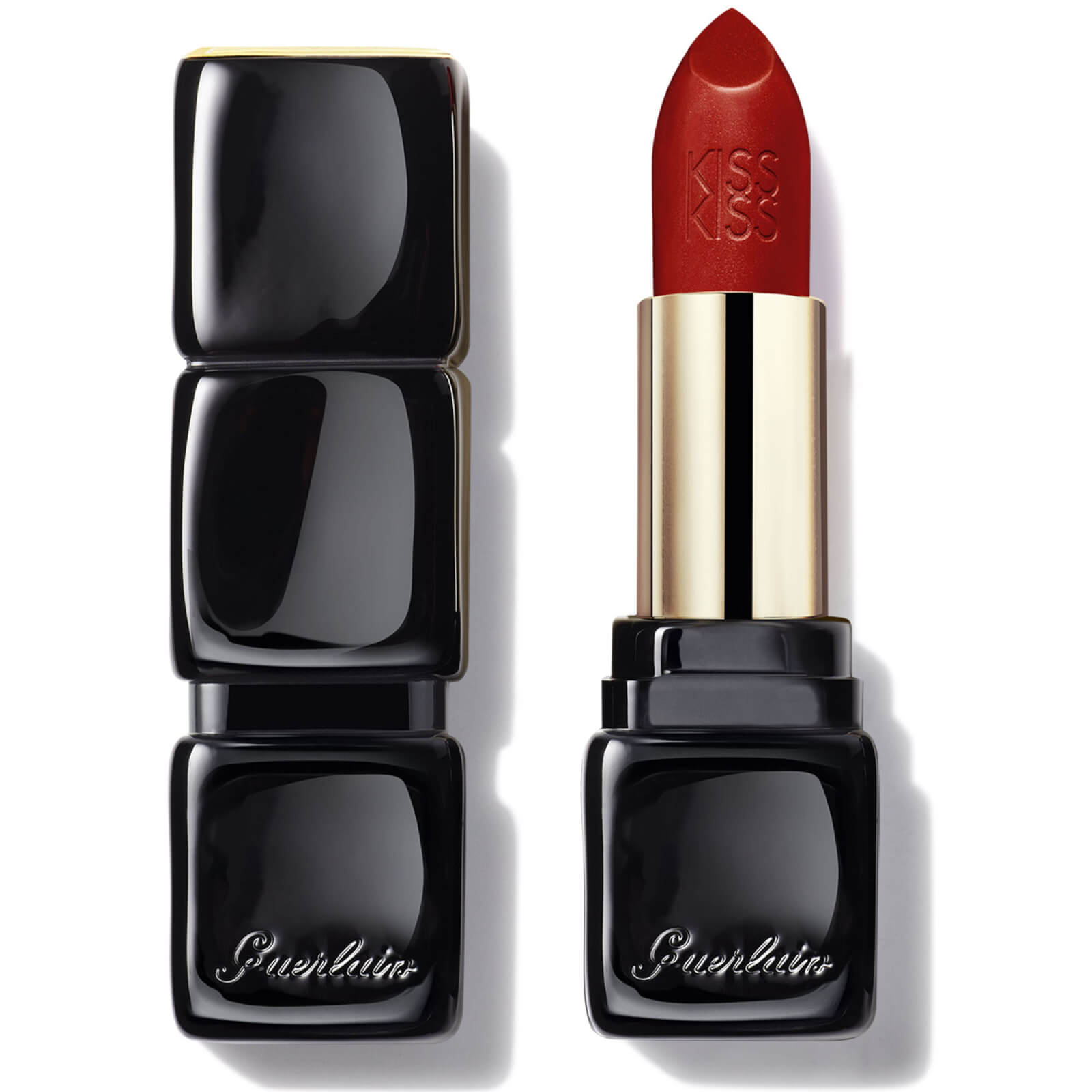Photos - Lipstick & Lip Gloss Guerlain Kisskiss Shaping Cream Lip Colour 3.5g  - 330 Red (Various Shades)