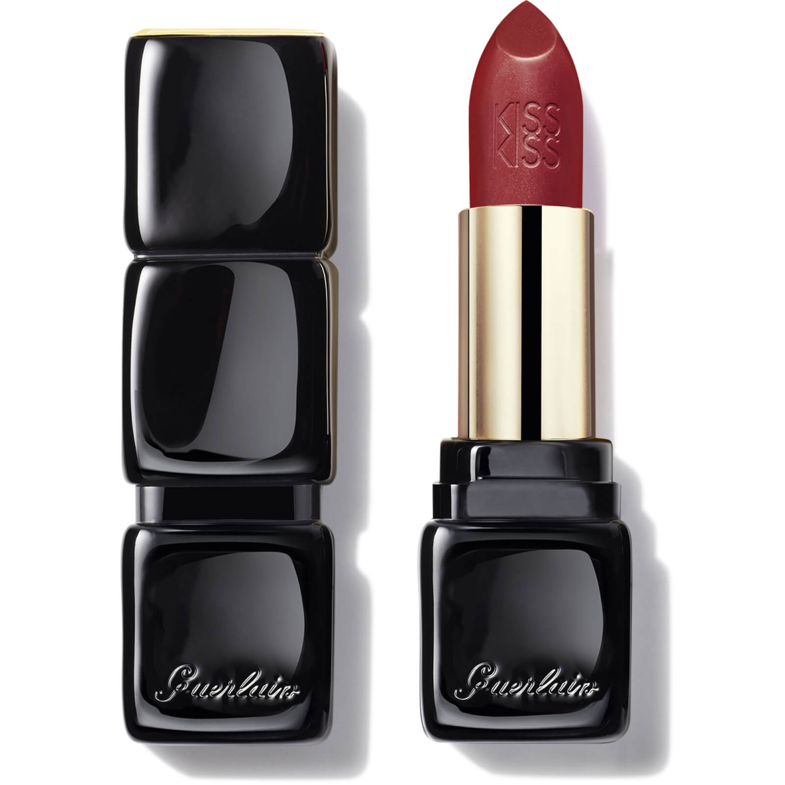 Photos - Lipstick & Lip Gloss Guerlain Kisskiss Shaping Cream Lip Colour 3.5g  - 320 Red (Various Shades)
