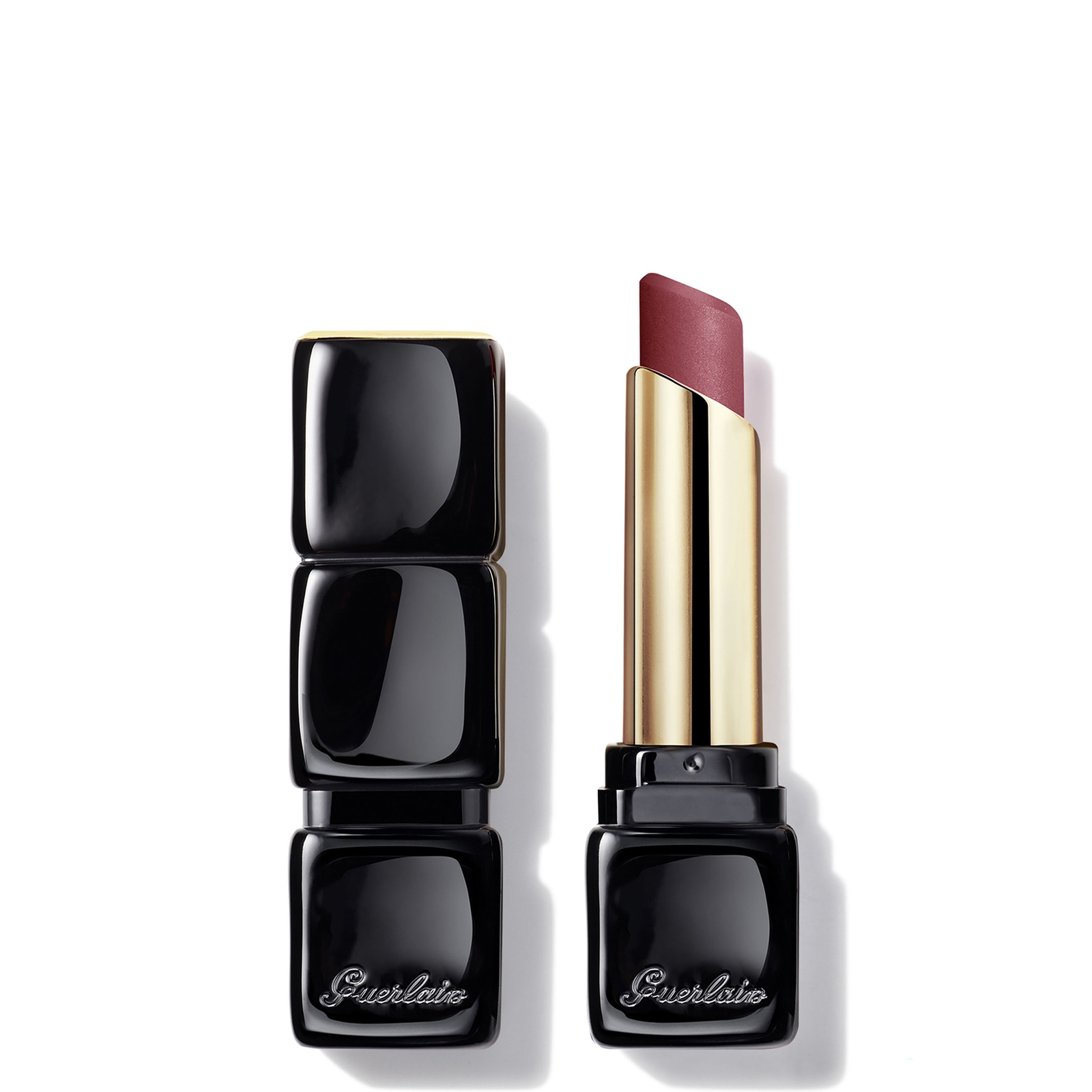GUERLAIN Kisskiss Tender Matte 16 Hour Comfort Lightweight Luminous Matte Lipstick 2.8g (Various Shades) - 721 Dear Rose