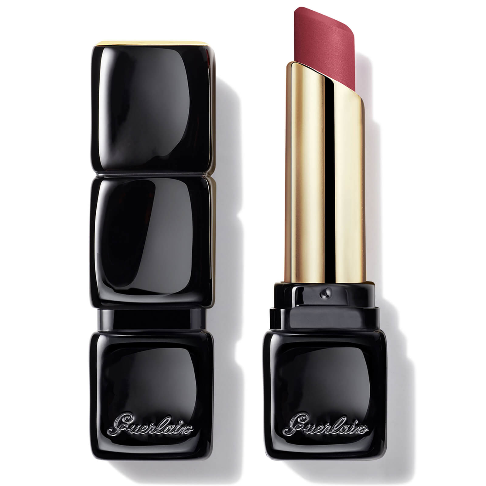 Photos - Lipstick & Lip Gloss Guerlain Kisskiss Tender Matte 16 Hour Comfort Lightweight Luminous Matte 