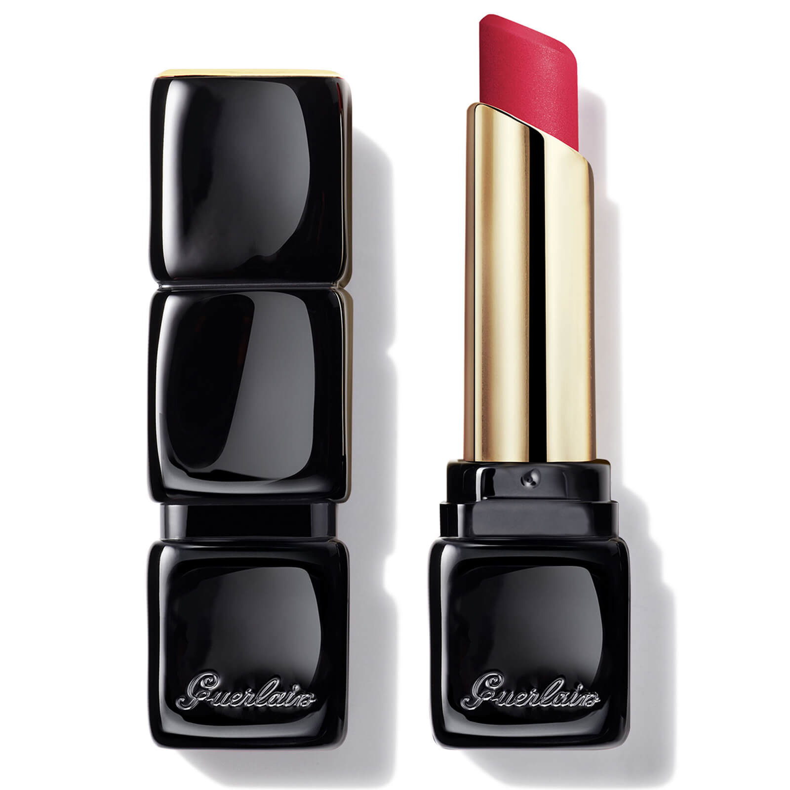 Photos - Lipstick & Lip Gloss Guerlain Kisskiss Tender Matte 16 Hour Comfort Lightweight Luminous Matte 