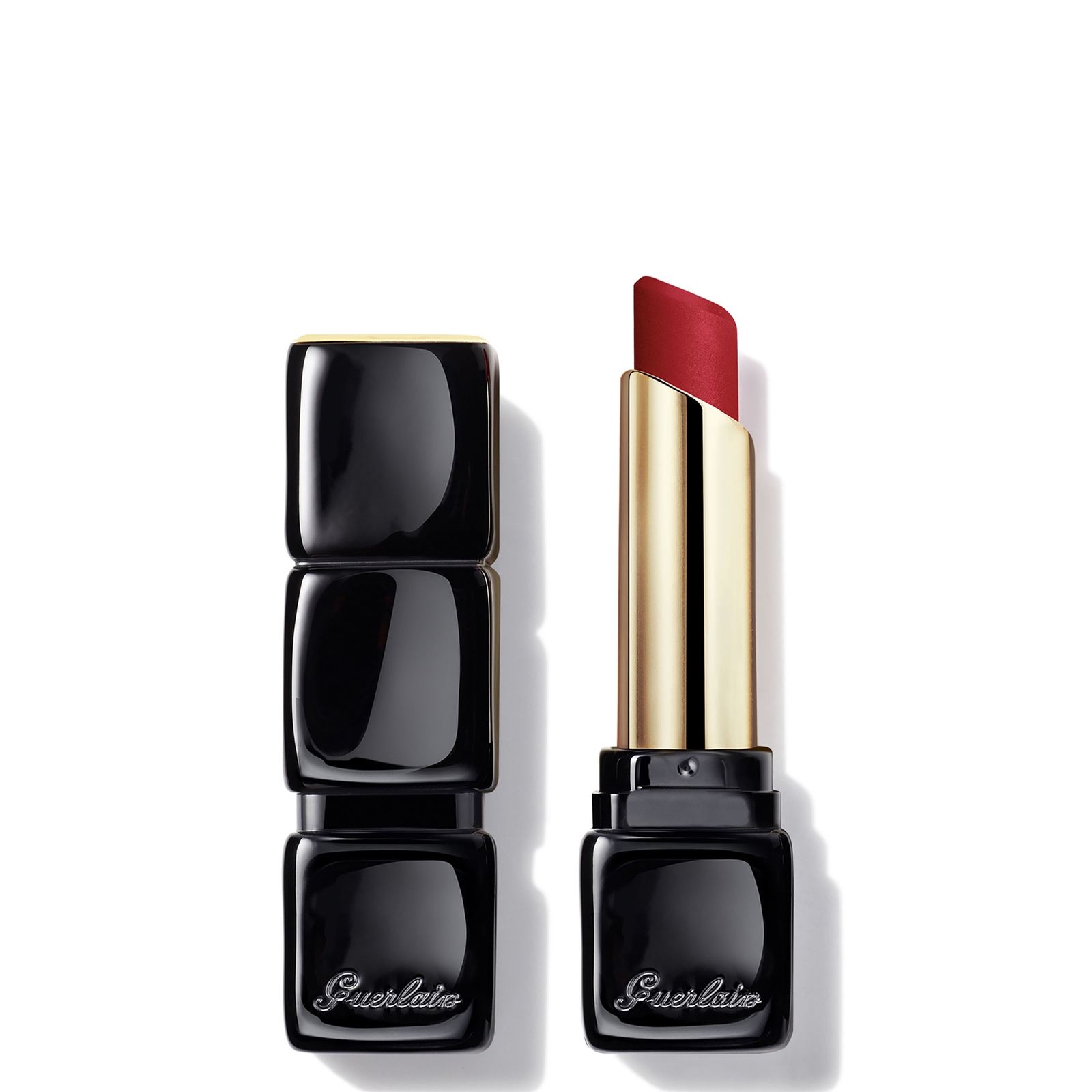 GUERLAIN Kisskiss Tender Matte 16 Hour Comfort Lightweight Luminous Matte Lipstick 2.8g (Various Shades) - 360 Miss Pink