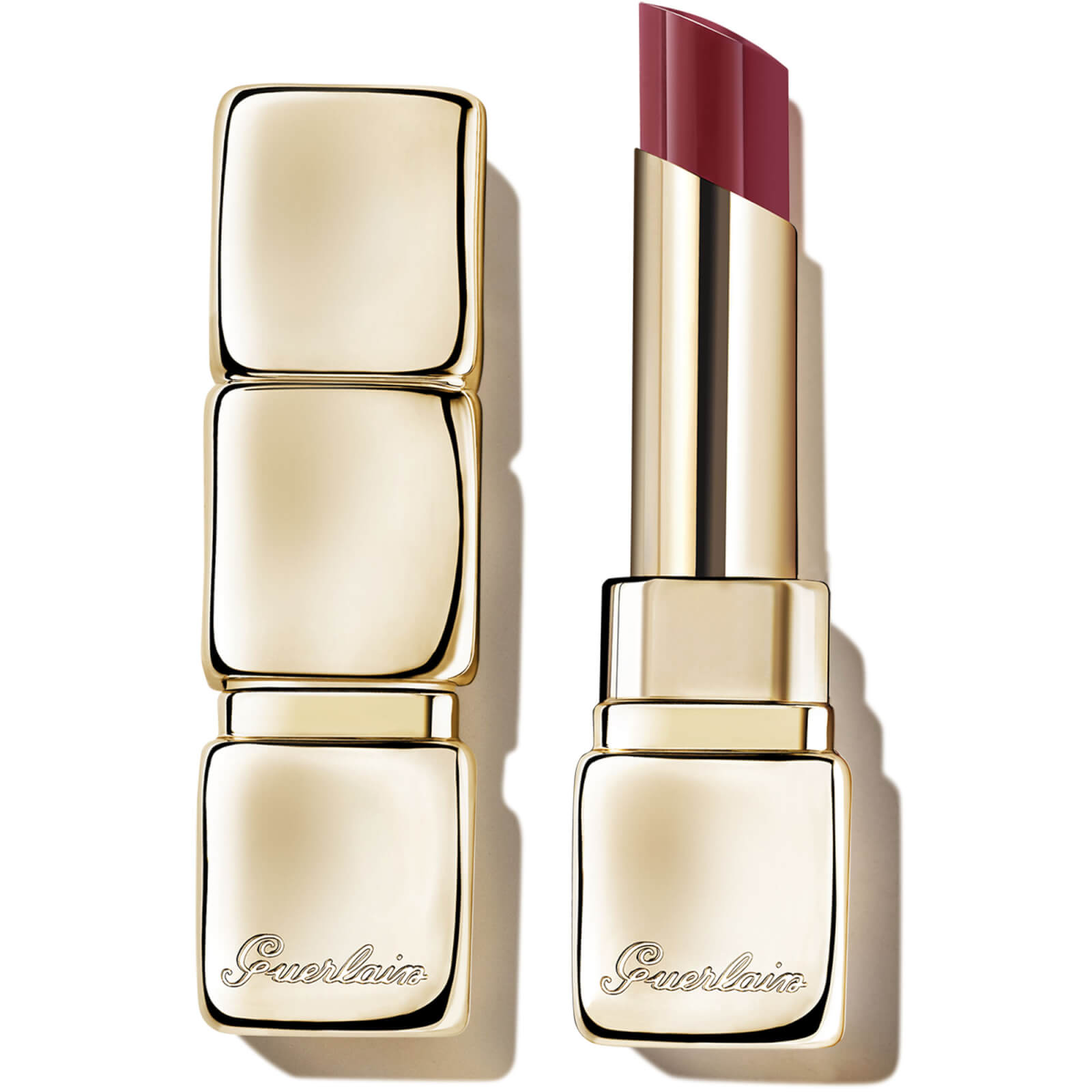 

Guerlain Kisskiss Shine Bloom Lipstick 3.2g (Various Shades) - 829 Tender Lilac