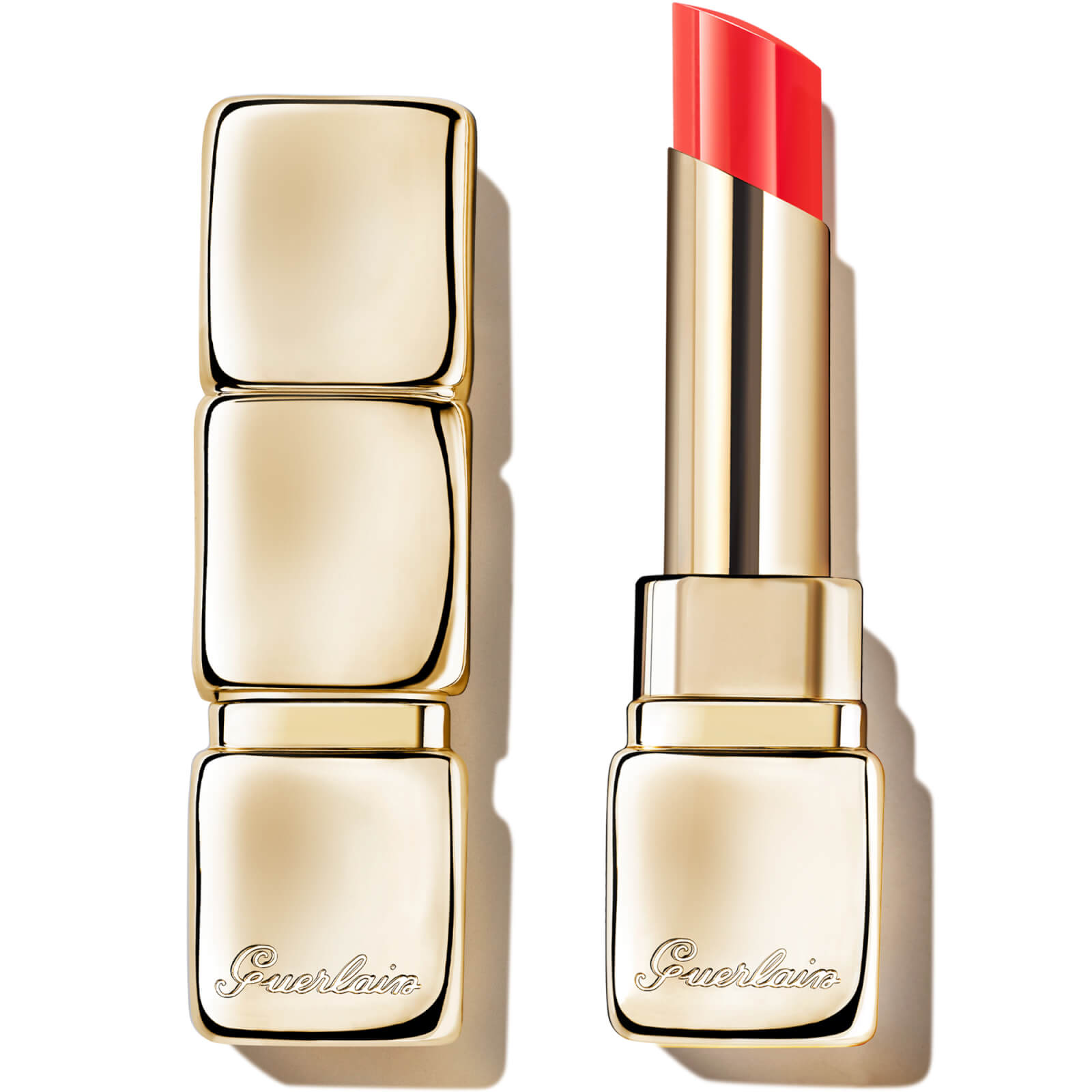 

Guerlain Kisskiss Shine Bloom Lipstick 3.2g (Various Shades) - 749 Love Tulip