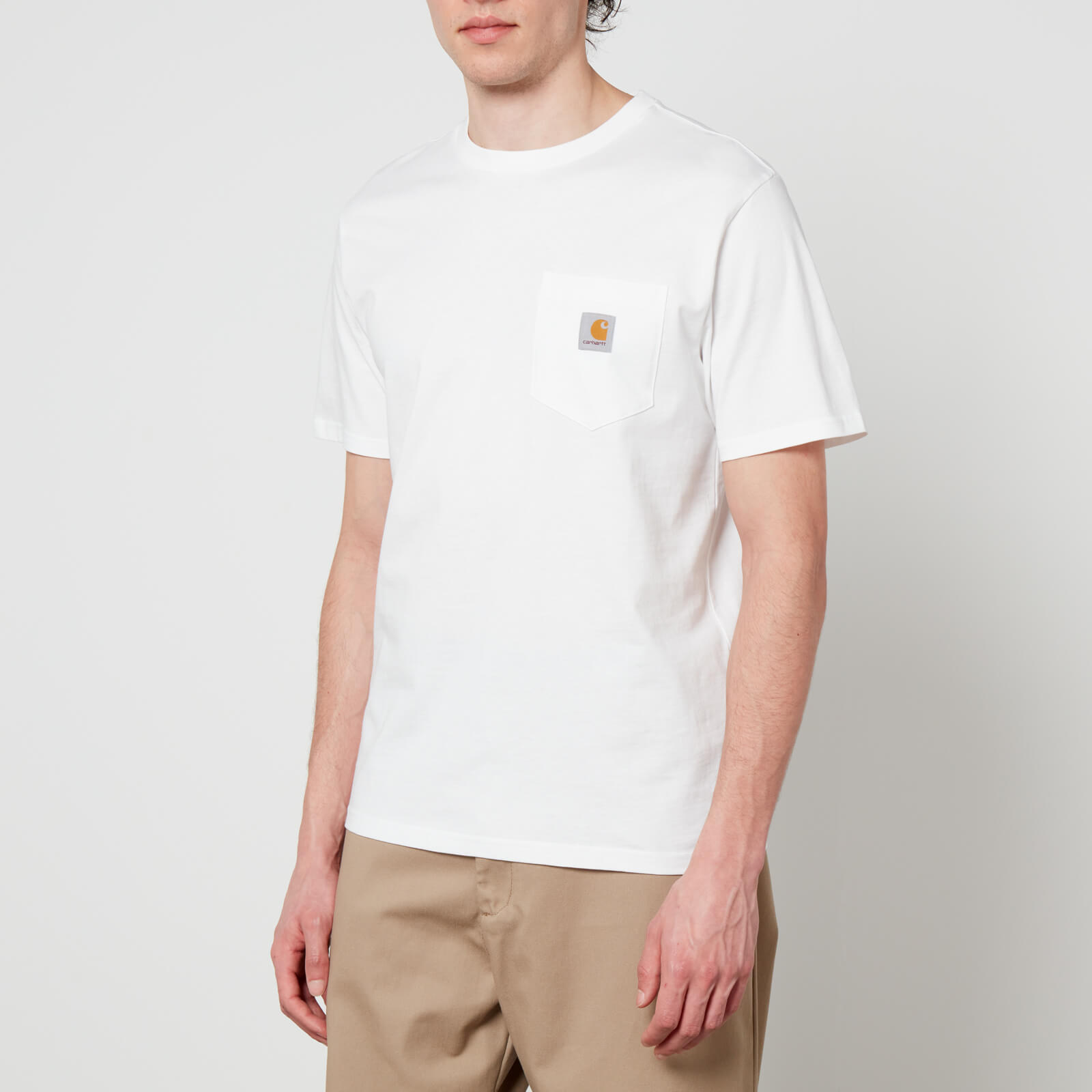 carhartt wip pocket cotton t-shirt - s