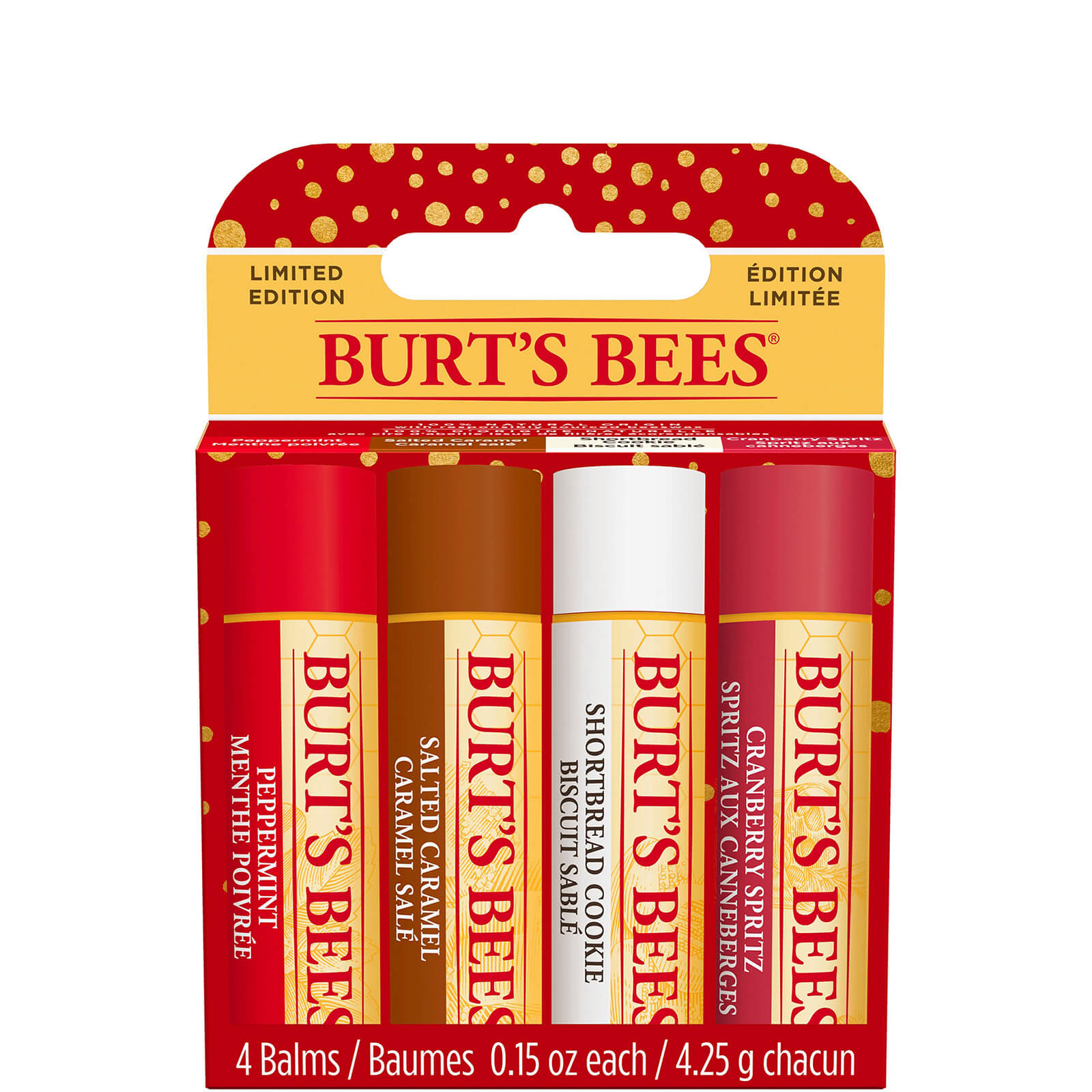Burt's Bees Festive Fix Lip Balm Gift Set