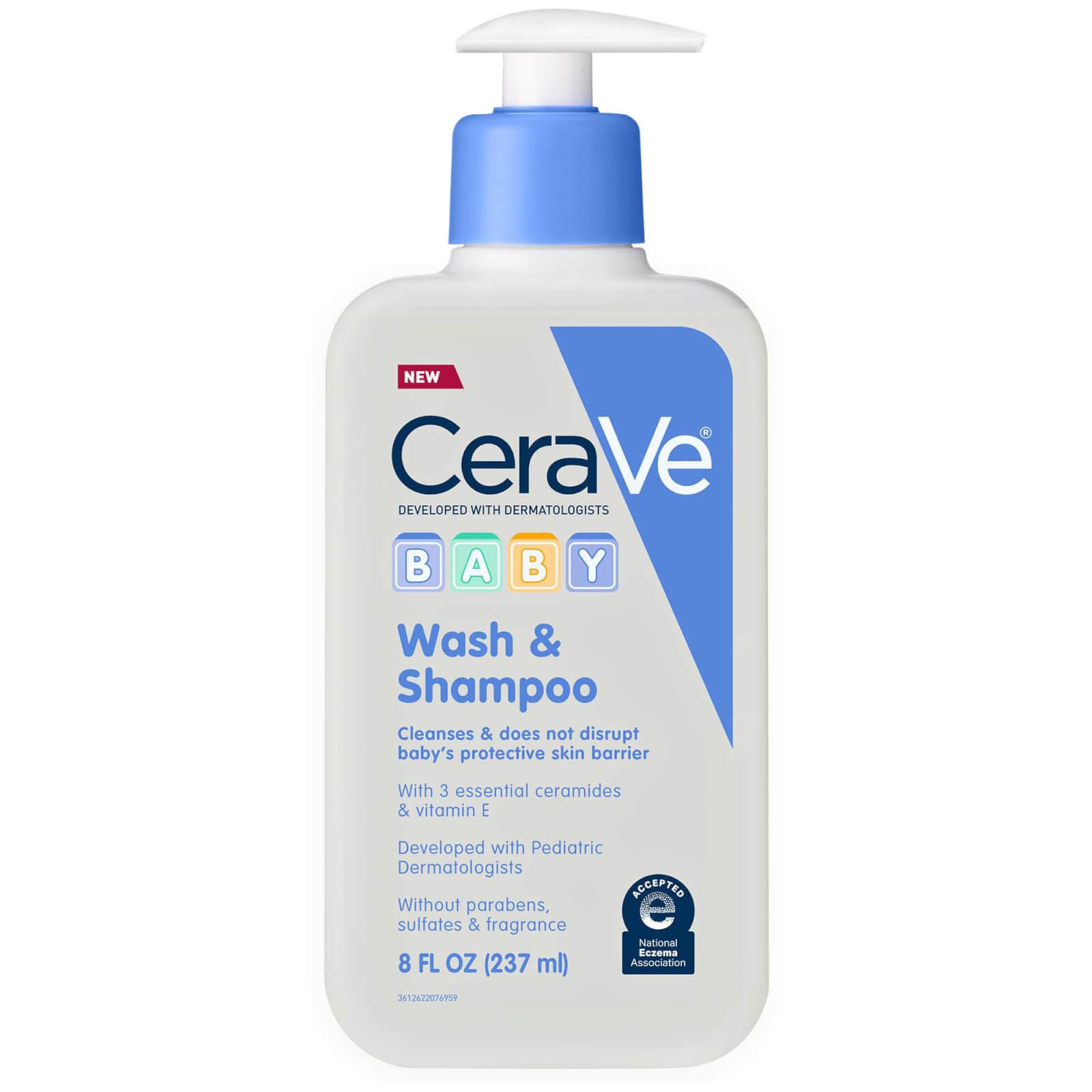 Cerave Baby Wash And Shampoo (various Sizes) - 8 oz