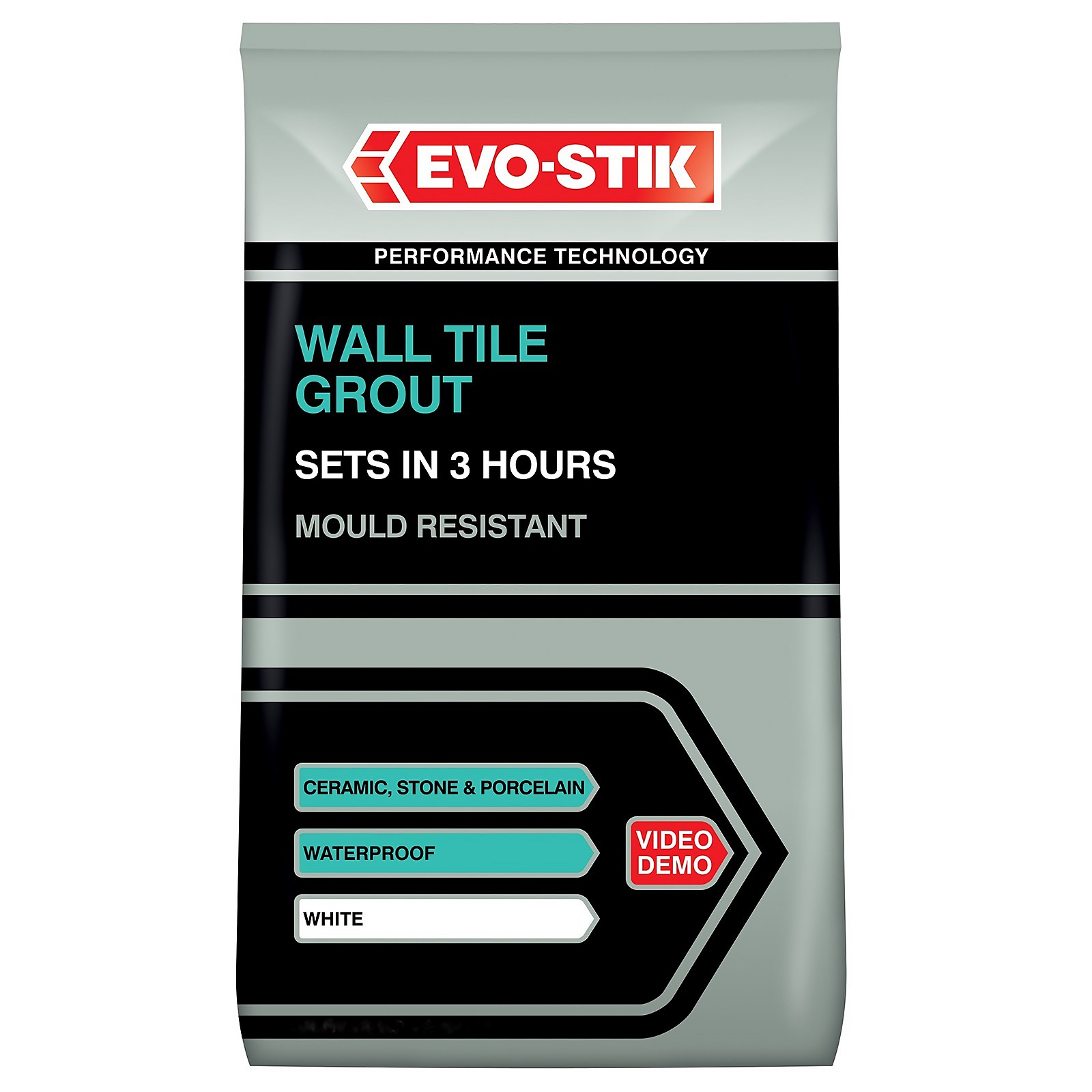Photo of Evo-stik Wall Tile Mould Resistant Grout 500g