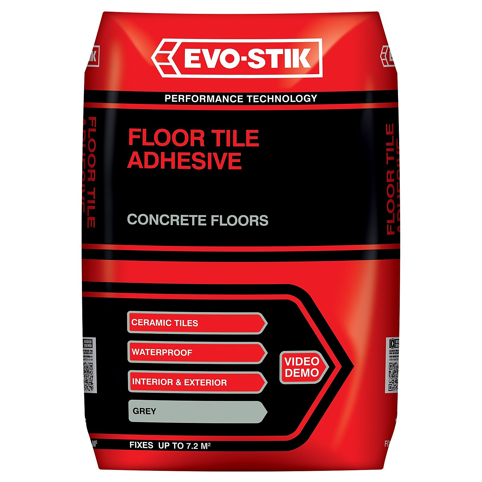 Photo of Evo-stik Tile Adhesive Standard Set For Concrete Floors 20kg - Grey