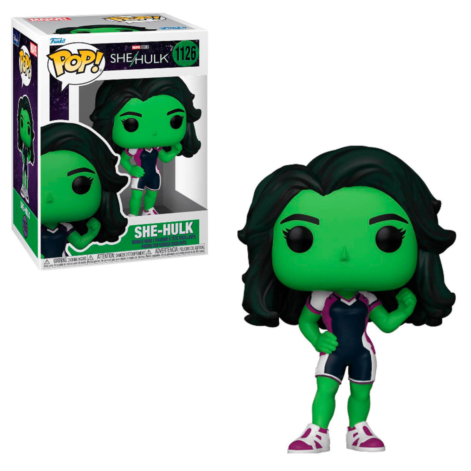 Image of Funko Pop! Marvel She-Hulk - She-Hulk Suit Vinyl Figure