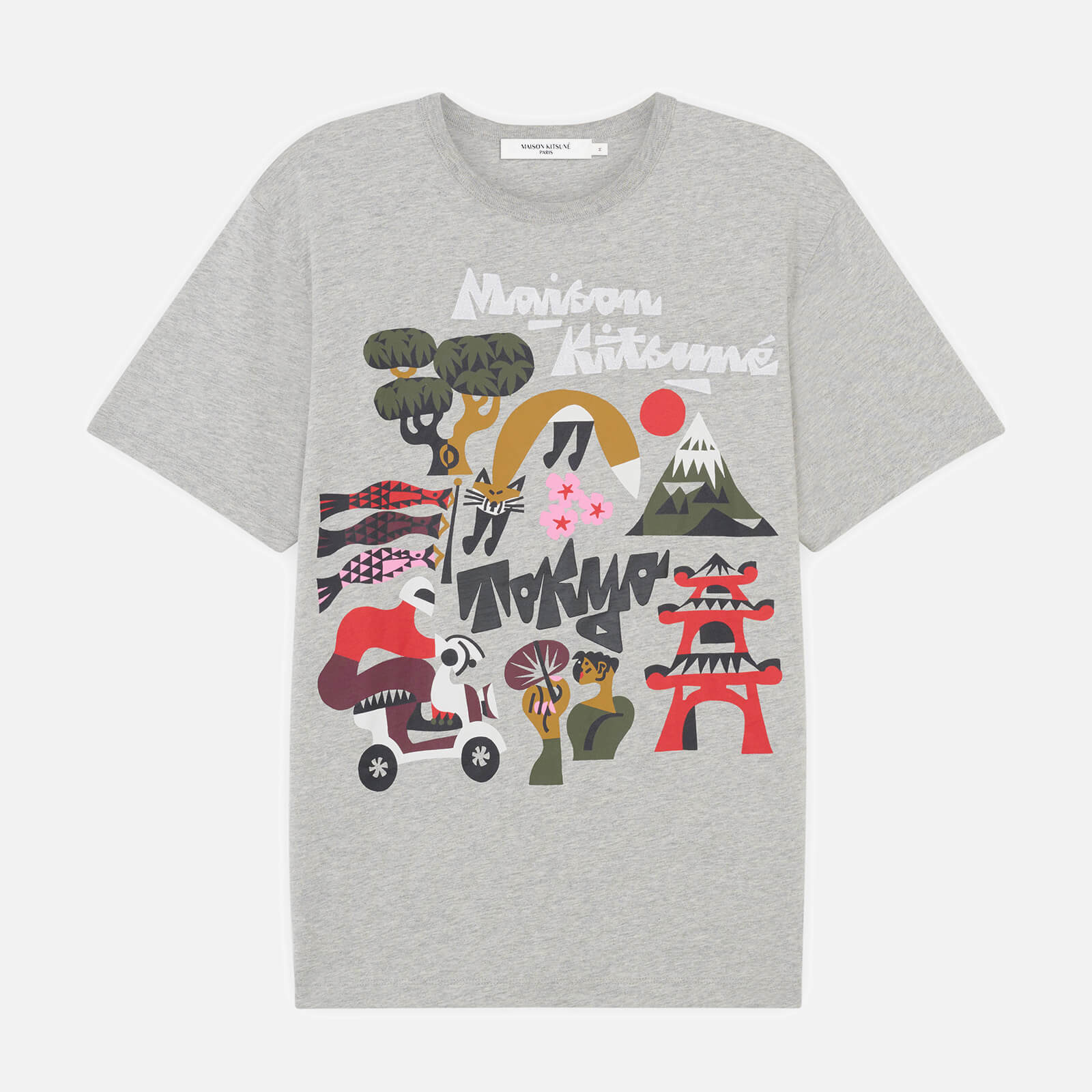 Maison Kitsuné Bill Rebholz Tokyo Cotton-Jersey T-Shirt