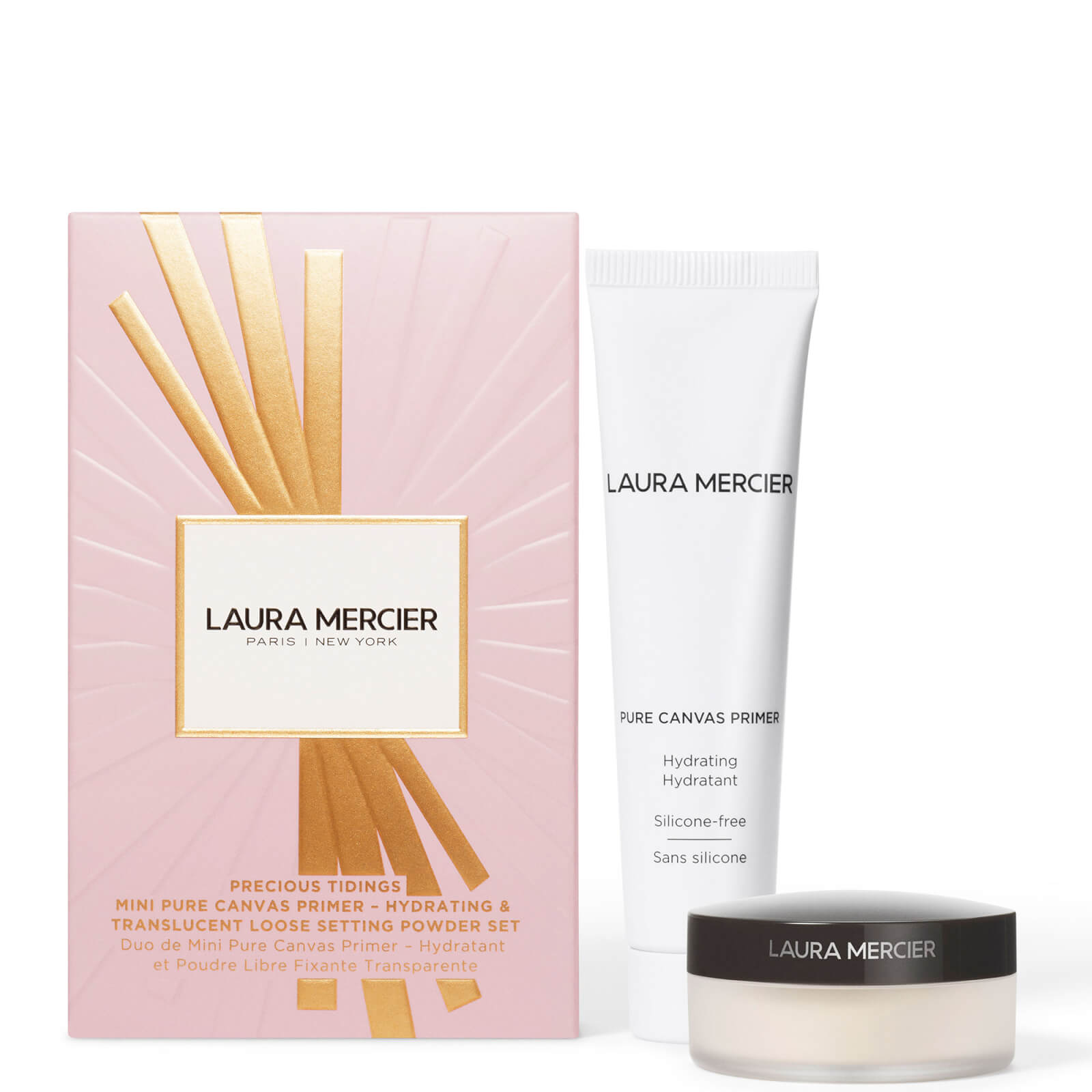 Laura Mercier Holiday 22 Translucent Powder and Hydrating Primer Duo