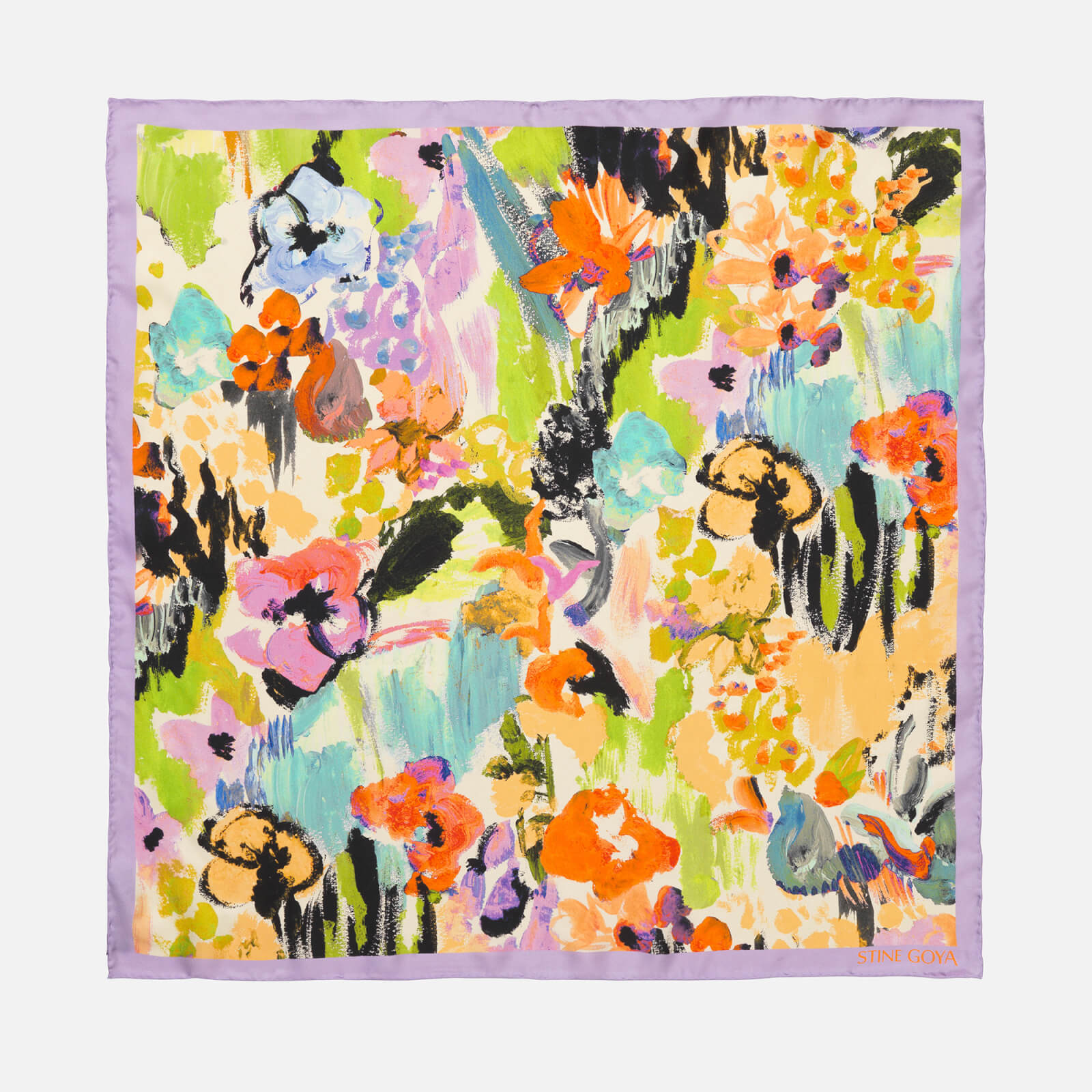 Stine Goya Women's Yumma Silk Scarf - Abstract Floral