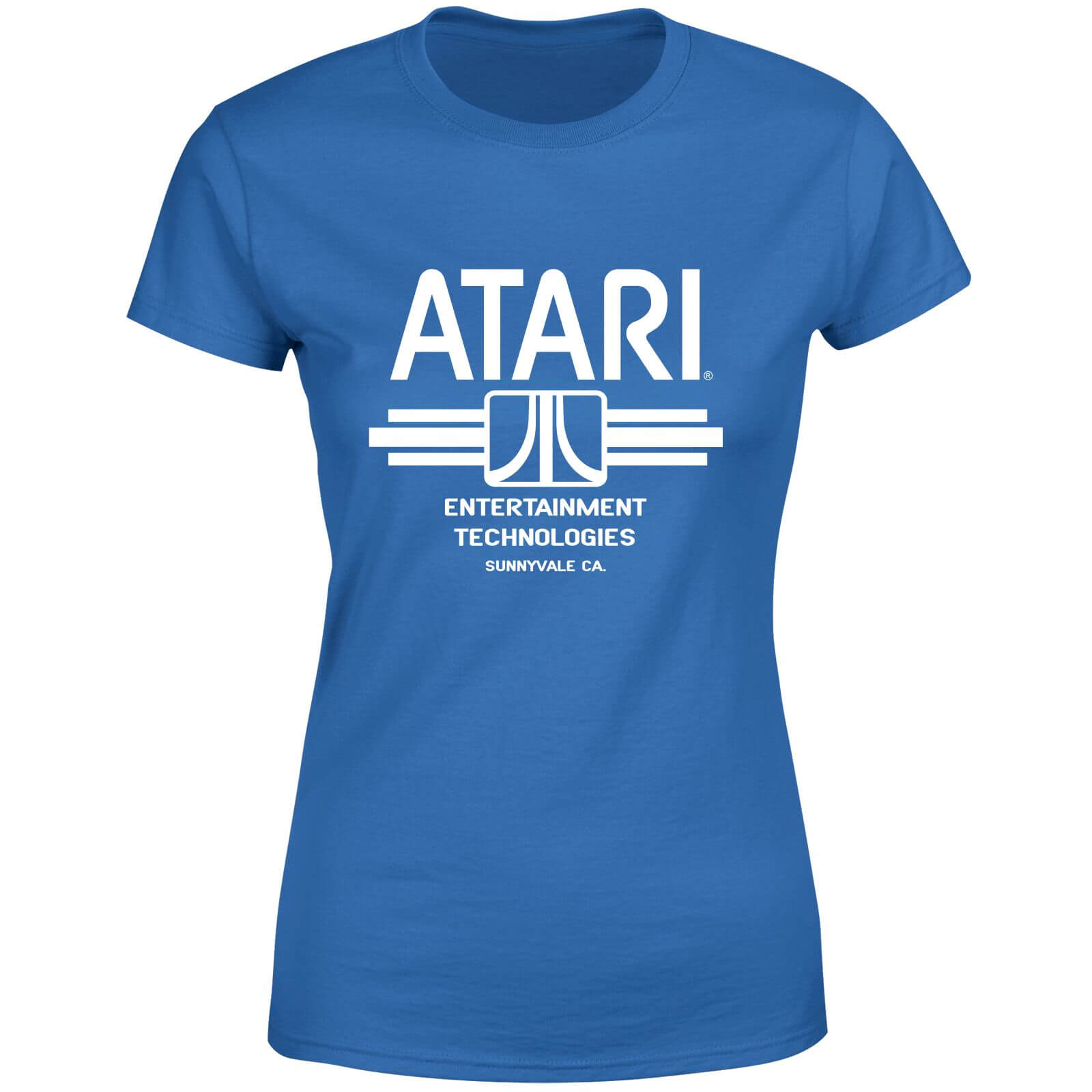 Atari Ent Tech Women's T-Shirt - Blue - XS - Blue