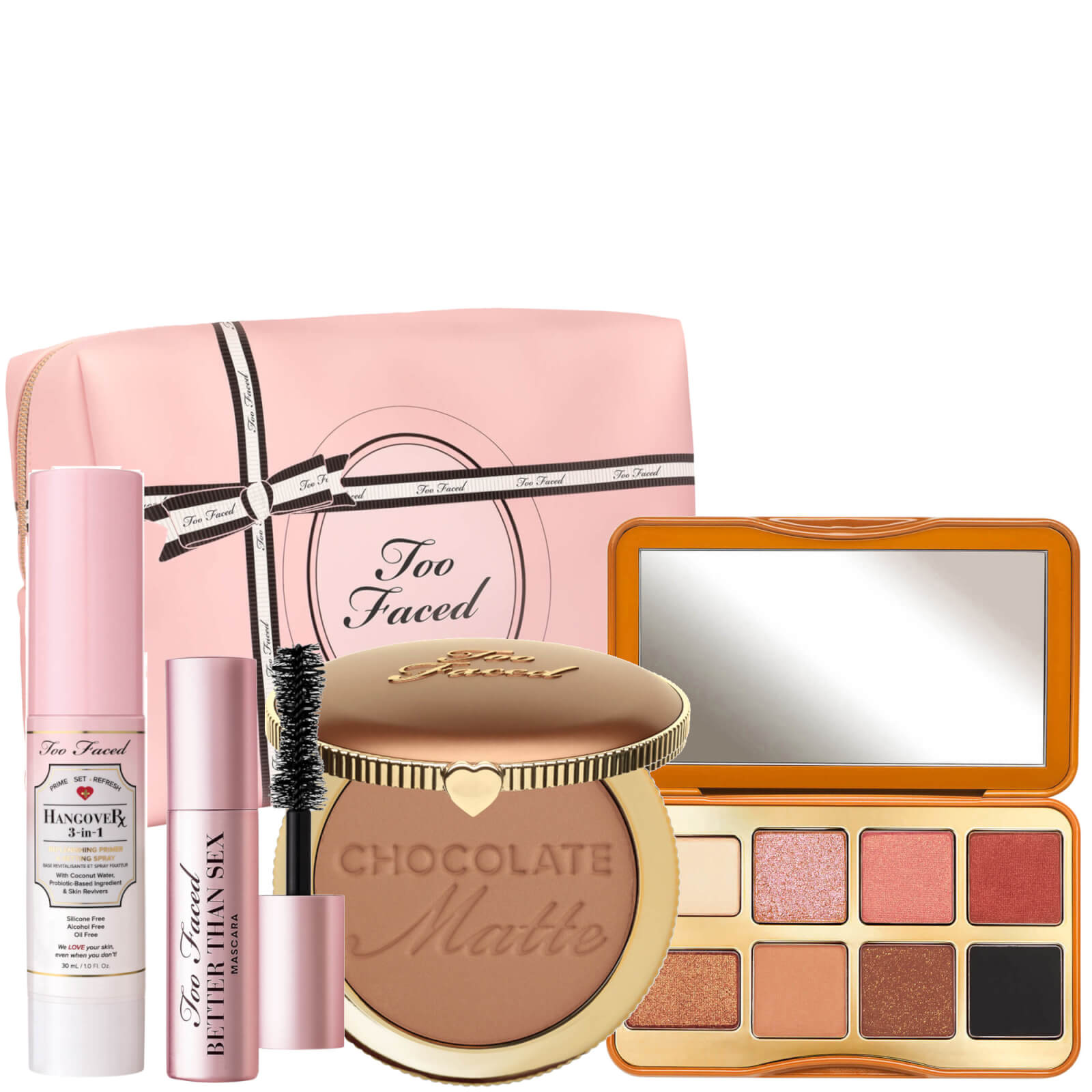 

Too Faced Limited Edition Summer Faves Gift Set Chocolate Bronzer Edition (Worth £77)