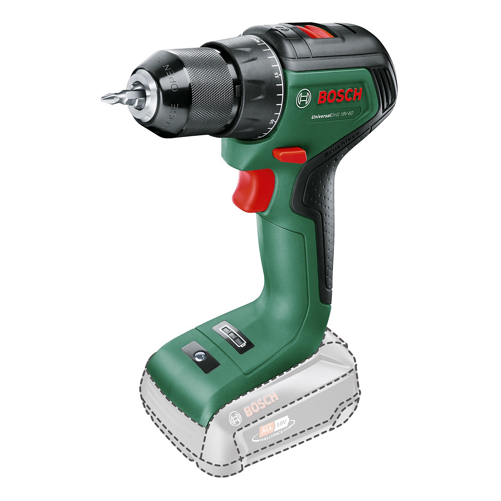 Photo of Bosch Universaldrill 18v-60 -no Battery Included-