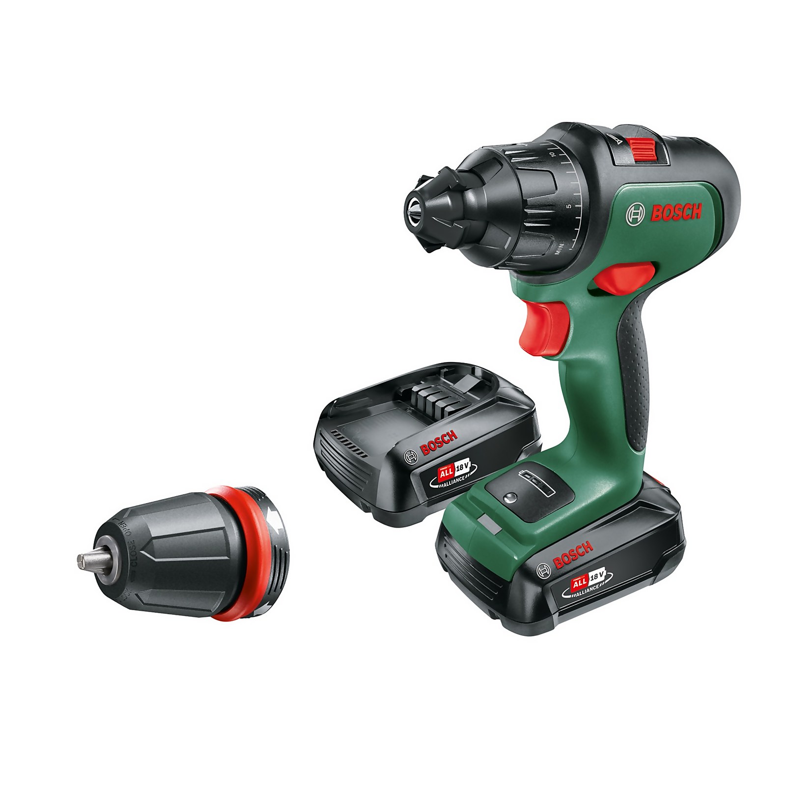 Photo of Bosch Advancedimpact 18 Impact Driver With 2x 2.5ah Batteries & Charger