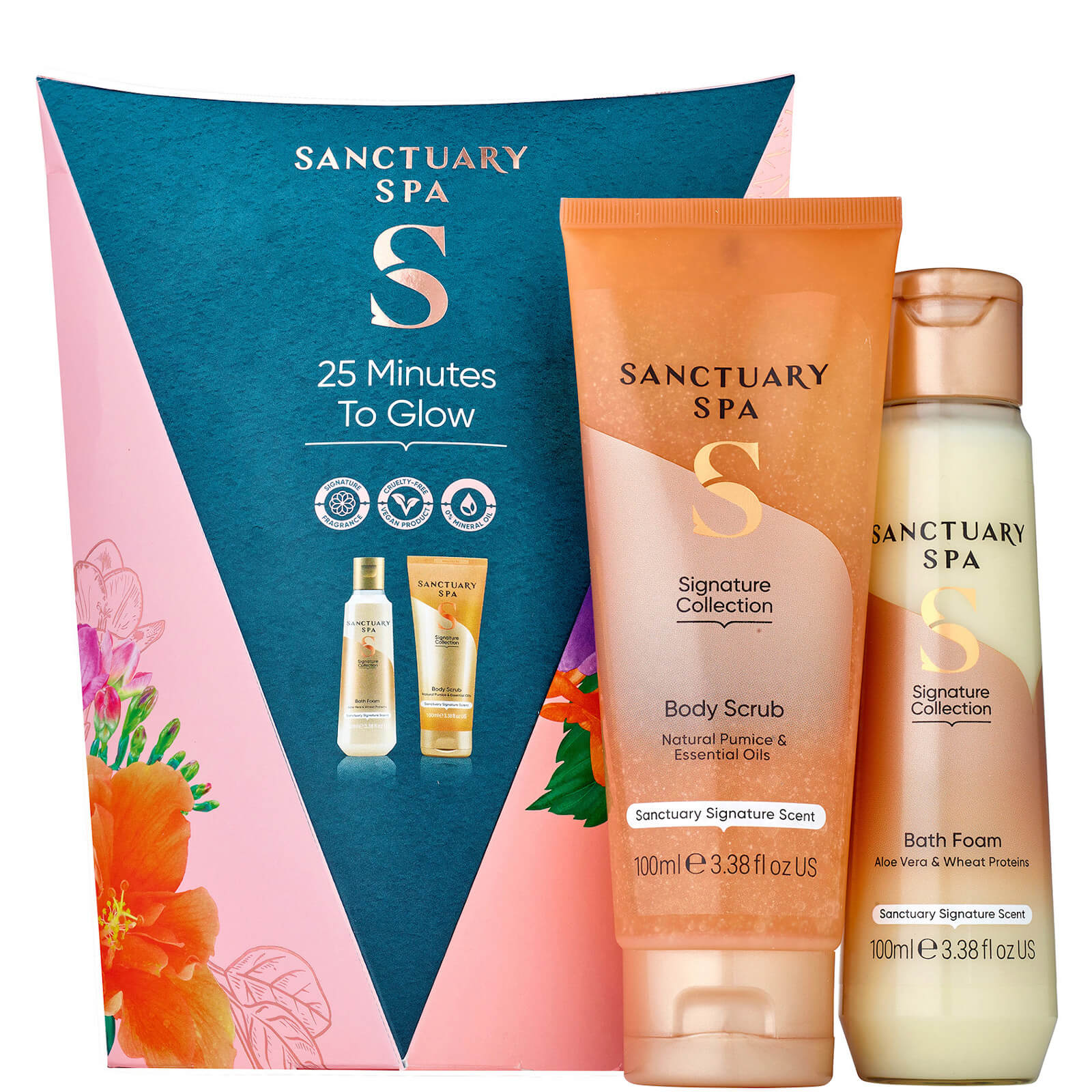 Sanctuary Spa 25 Minutes to Glow Gift Set