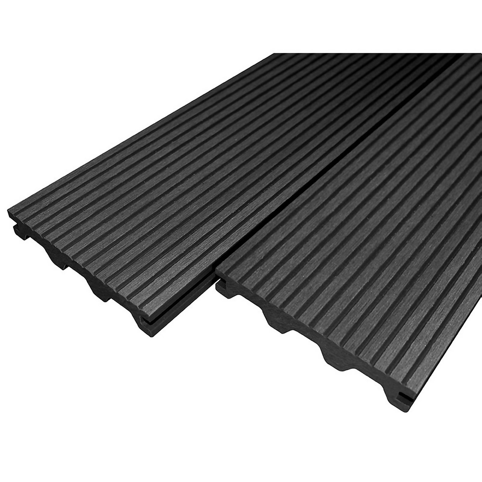 Photo of Victoria Composite Decking Castle Groove 20 Pack Ebony - 10.08 M2