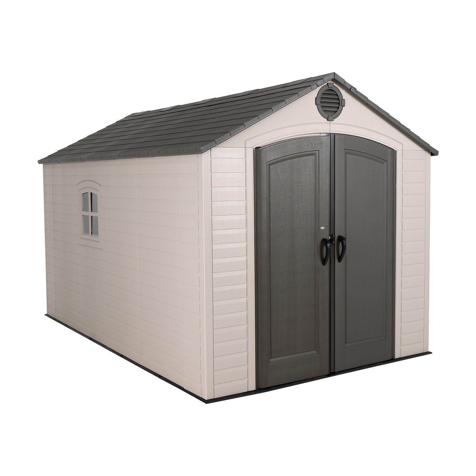Lifetime 8x 12.5ft Plastic Outdoor Storage Shed - Installation Included